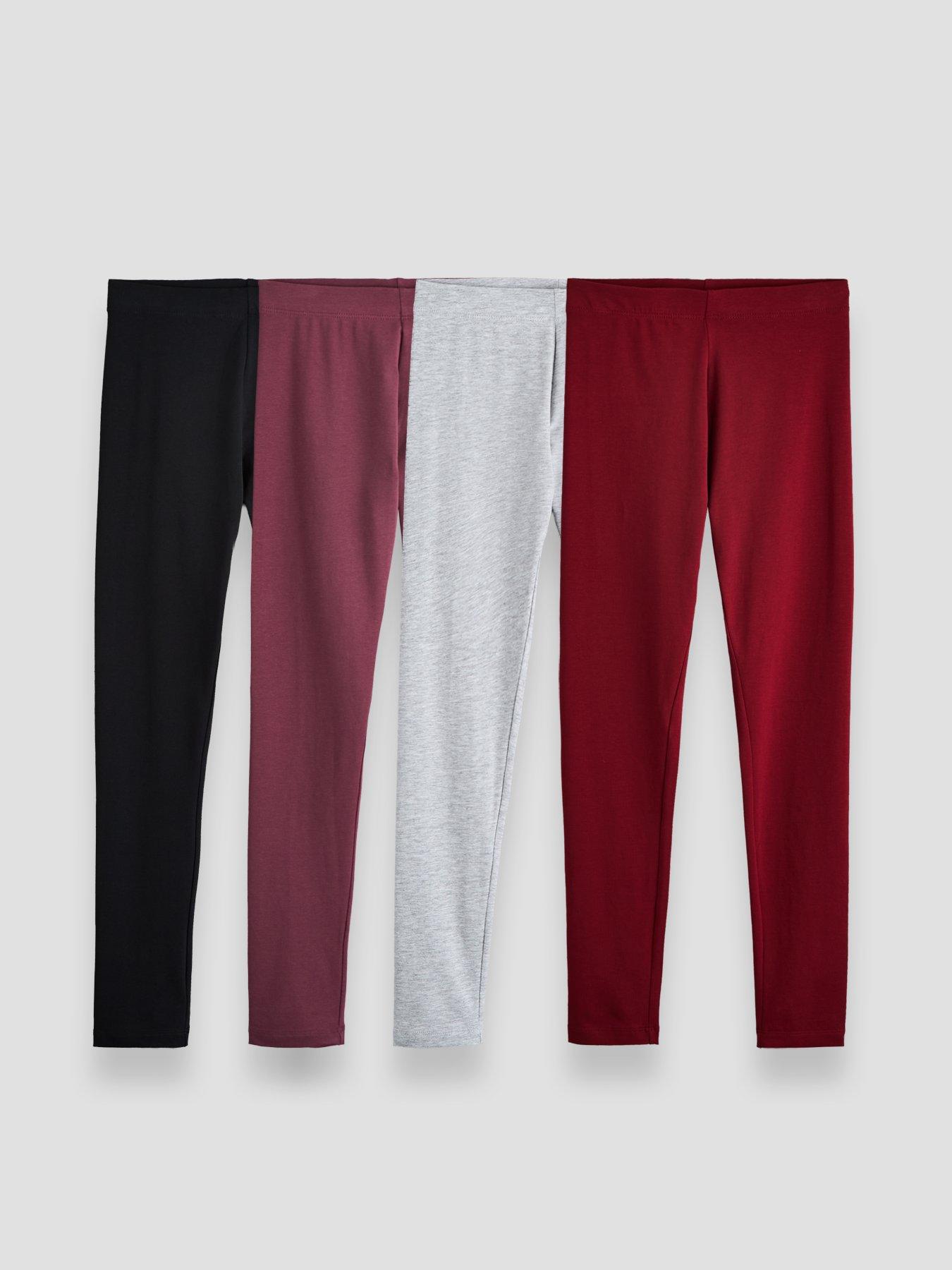 The Very Collection Girls 4 Pack Basic Legging