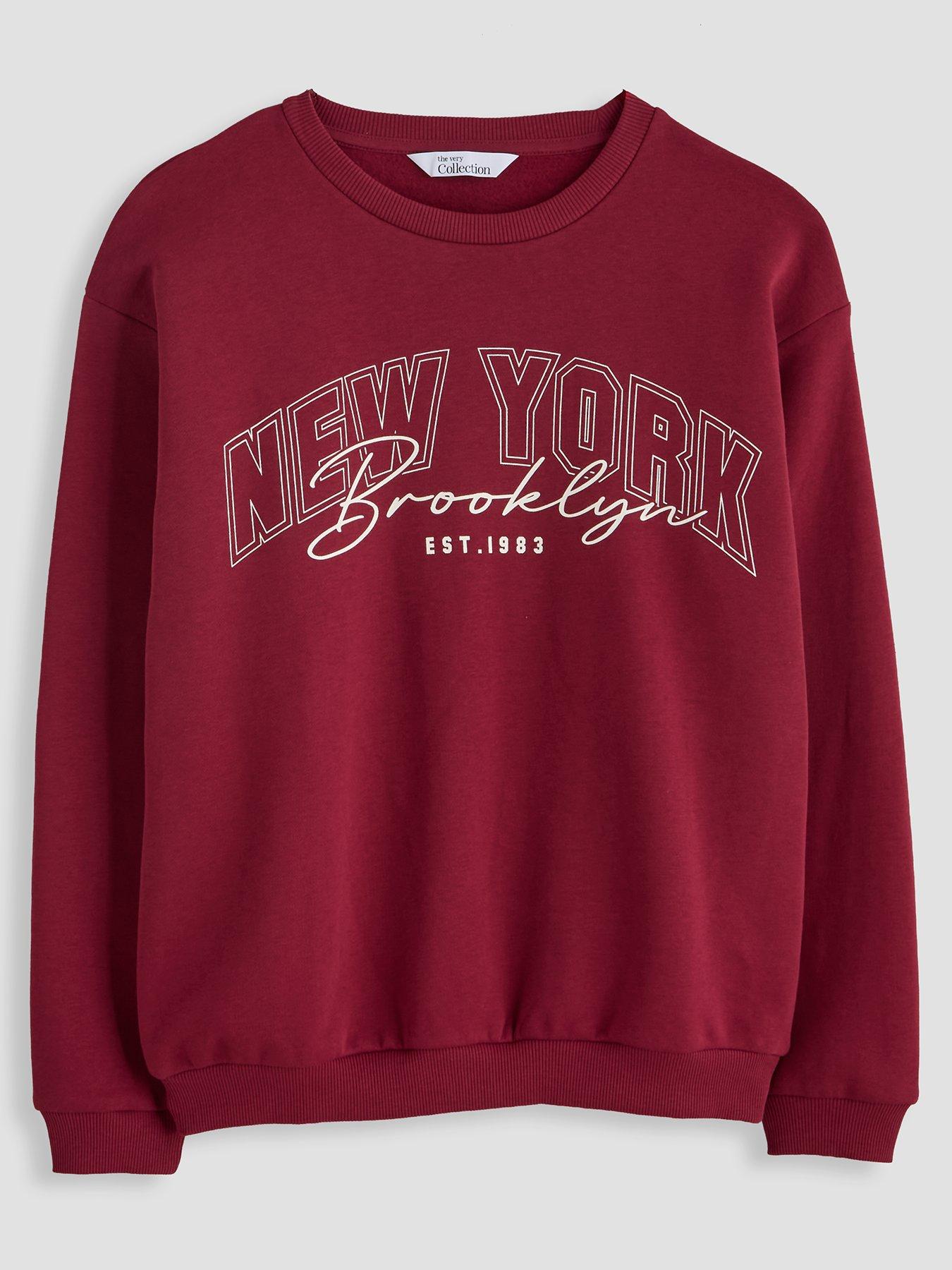The Very Collection Boys New York Graphic Basic Sweatshirt