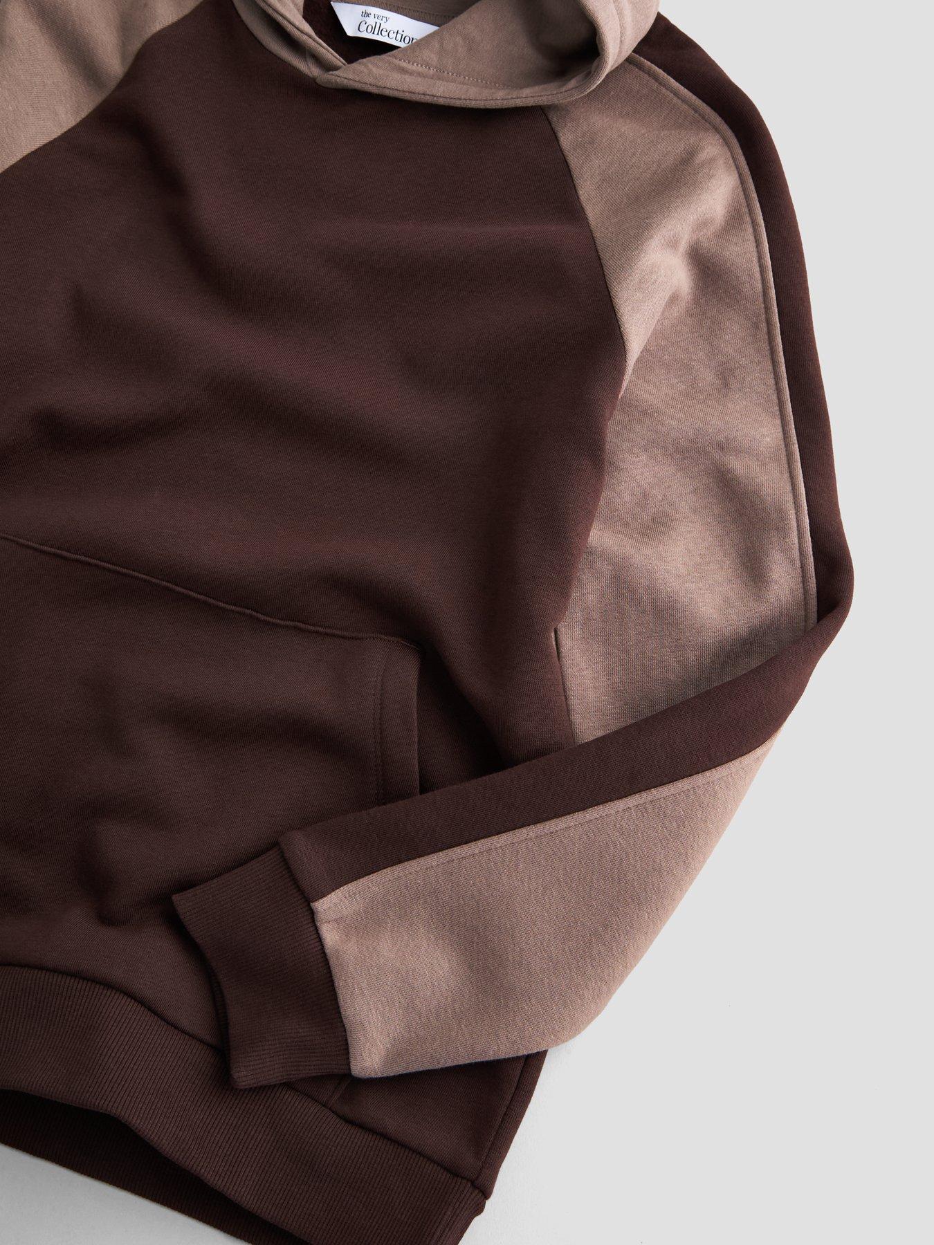 Image 3 of 5 of The Very Collection Boys Cotton Rich Contrast Panel Hoodie And Joggers Outfit Set (3-16 years)