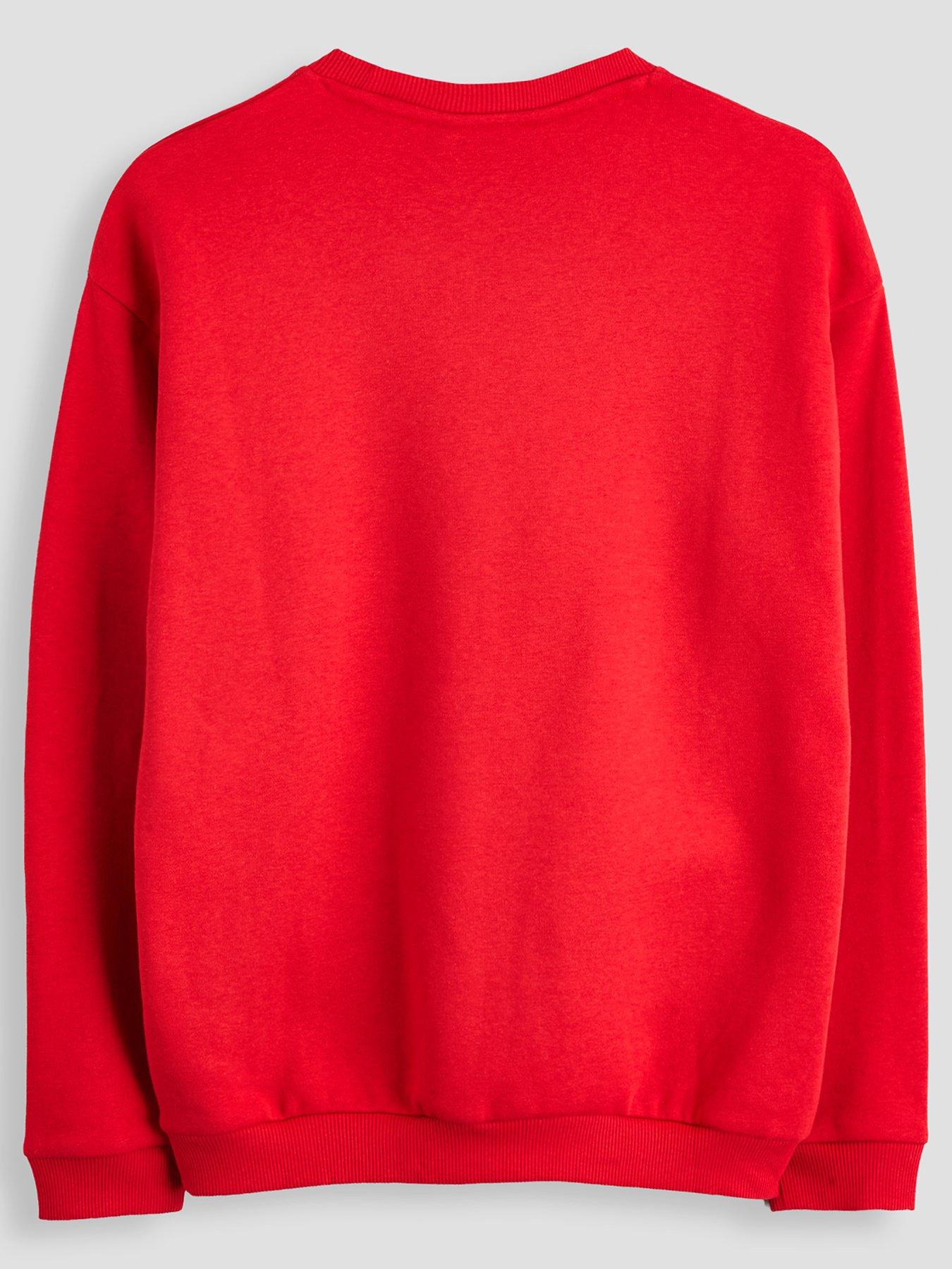 Image 2 of 5 of The Very Collection Boy's Christmas Gaming Basic Sweatshirt - Red