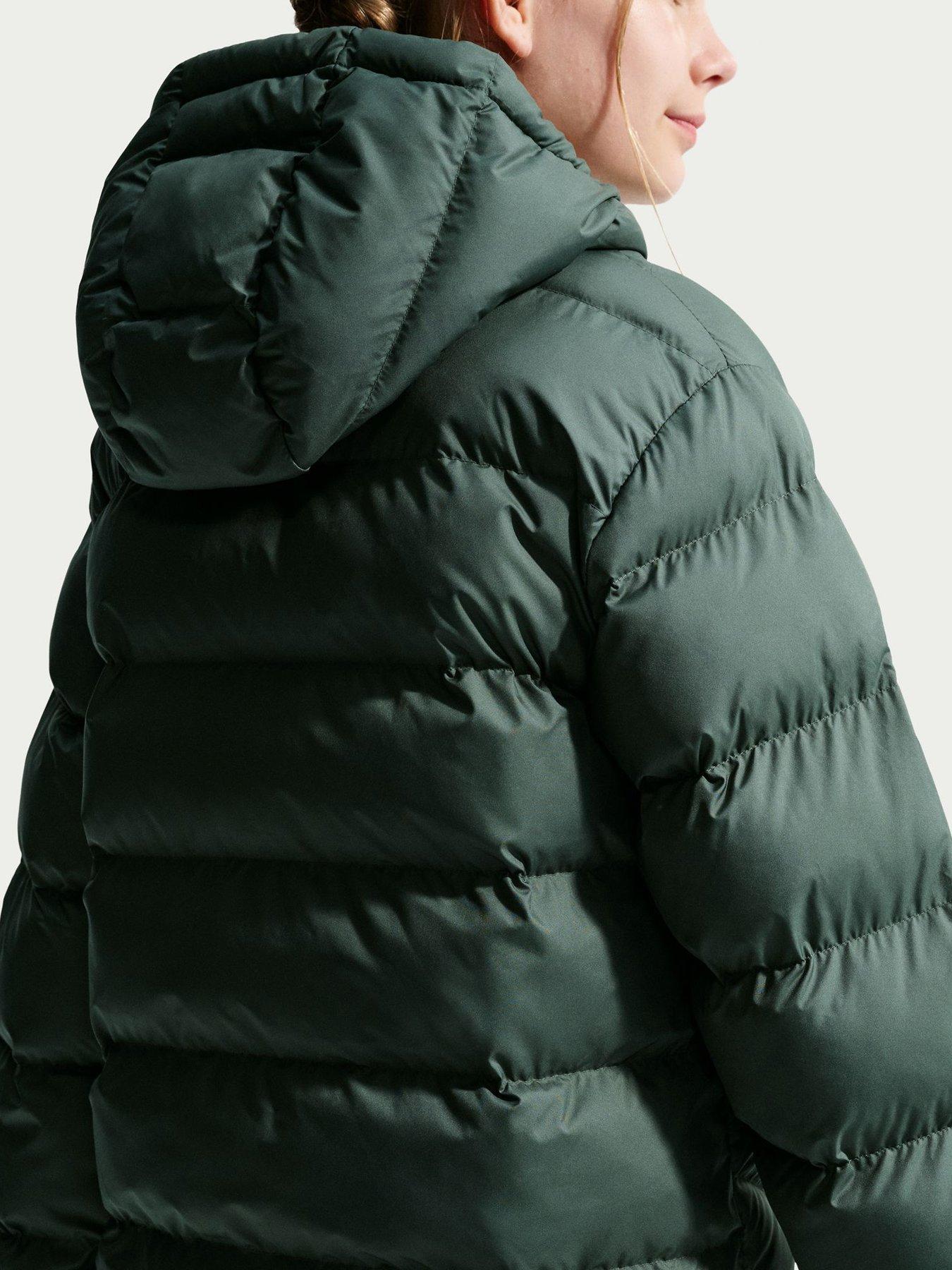 Image 5 of 7 of Nike Big Kids' All Day Play Padded Jacket - Dark Green