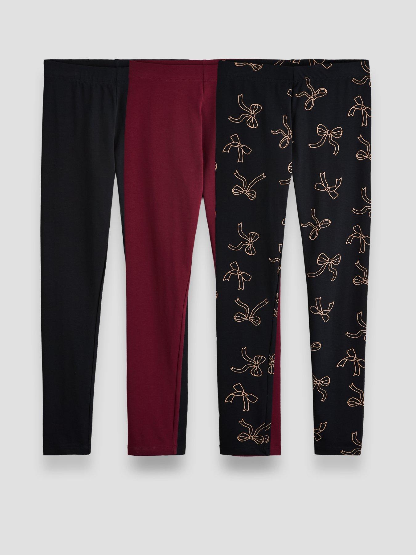 The Very Collection Girls 3 Pack Legging - Multi