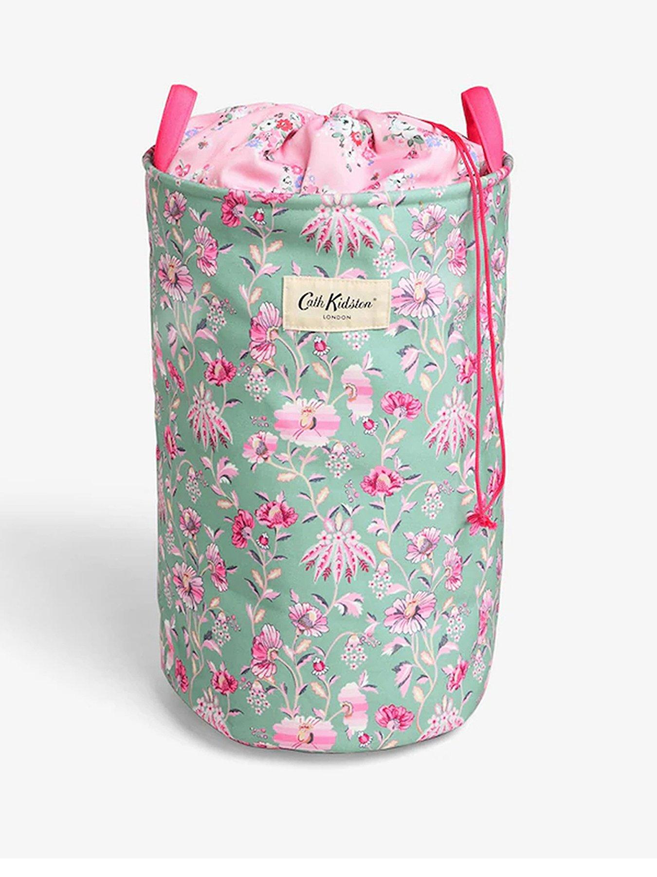 Image 2 of 6 of Cath Kidston Cath Kidston Floral Laundry Bag With Handles