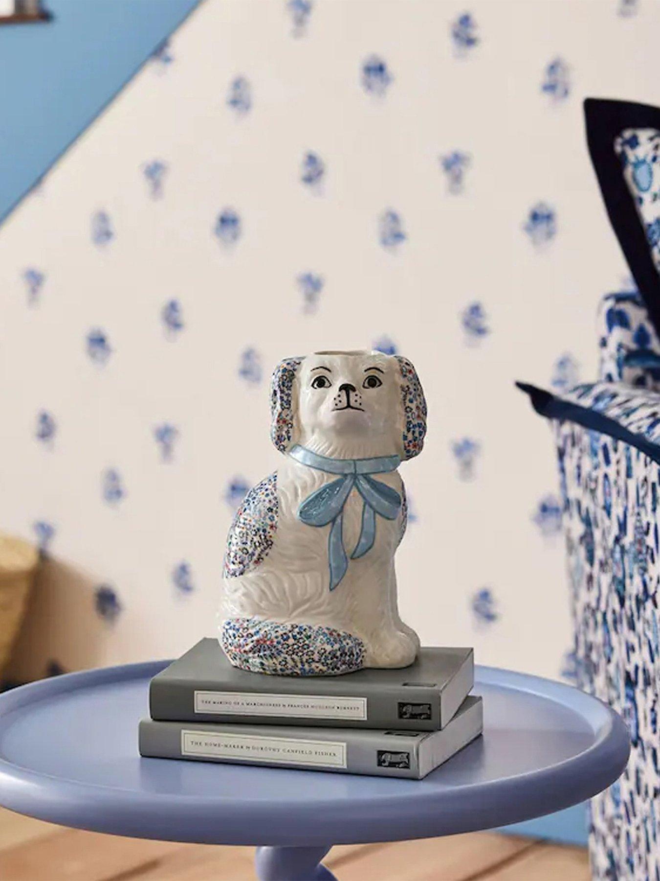 cath-kidston-cath-kidston-ceramic-dog-vase-bluefront