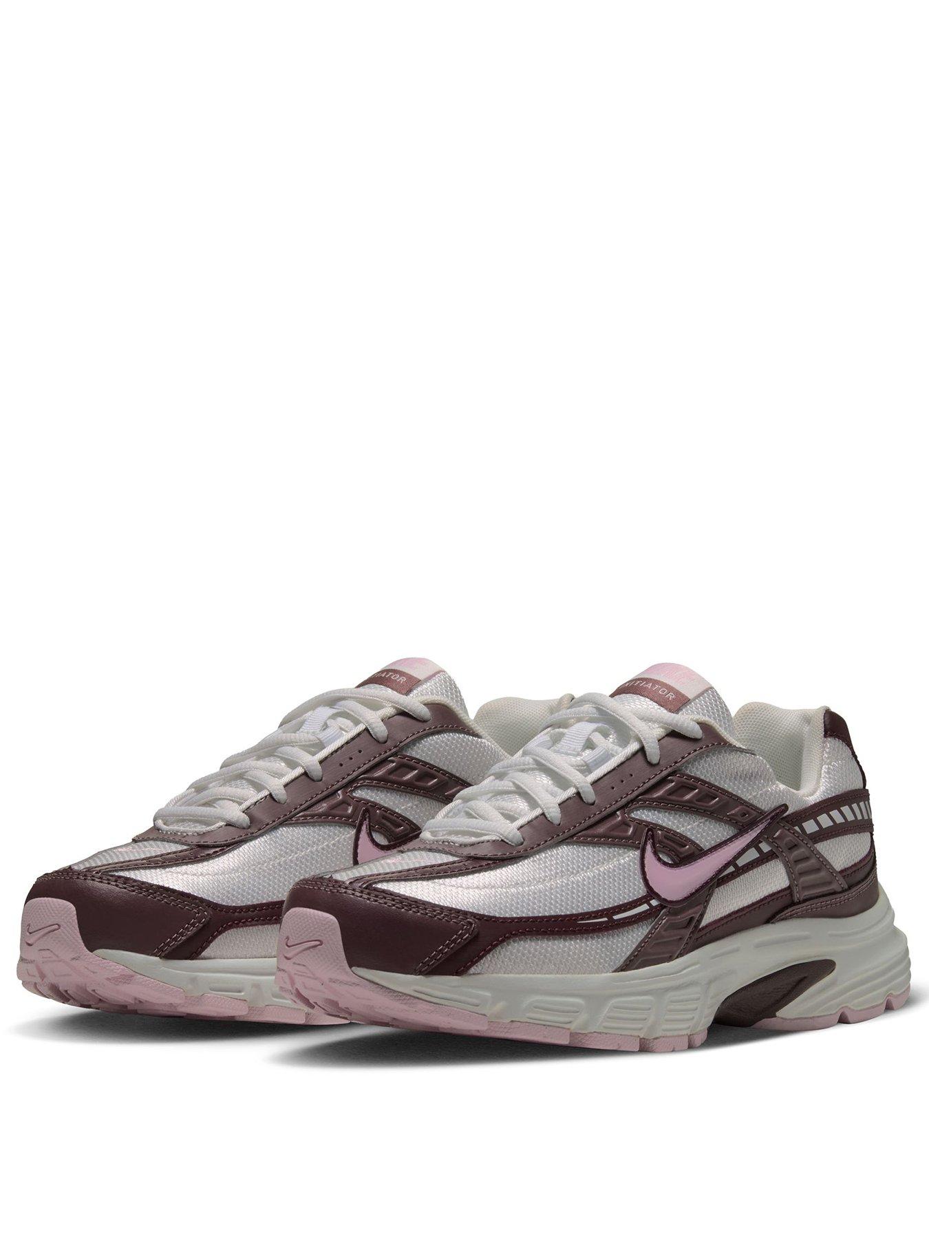 Image 2 of 7 of Nike Womens Initiator Cushioned Mesh Lace-Up Trainers - Summit White/Pink Foam-Tattoo