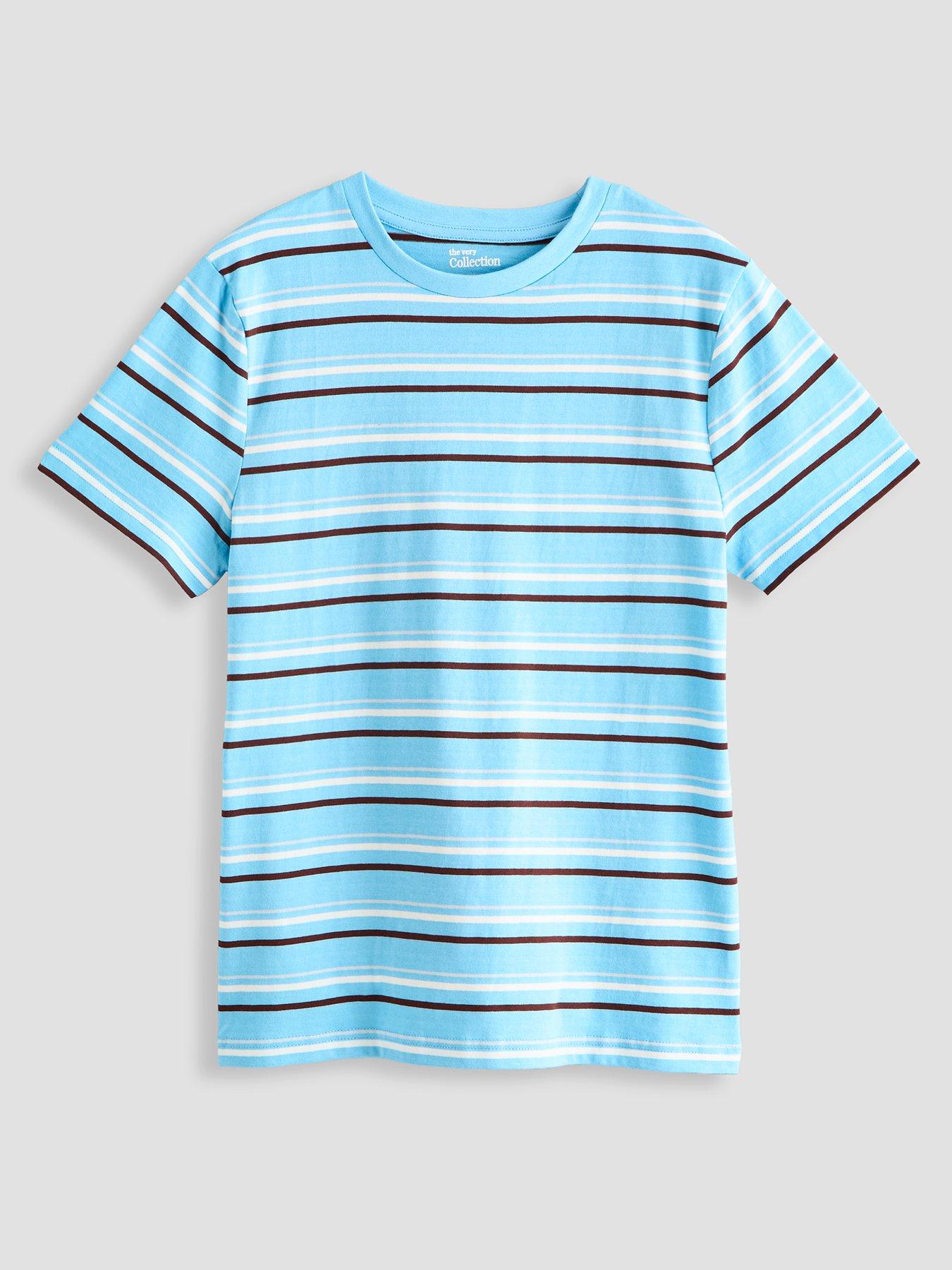 Image 2 of 5 of The Very Collection Boys 4 Pack Cotton Rich T-shirts (3-16 years) - Multi
