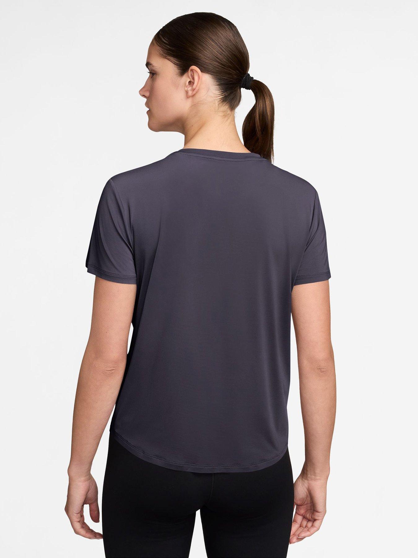 Image 2 of 3 of Nike Womens Dri-FIT Training One T-Shirt - Black
