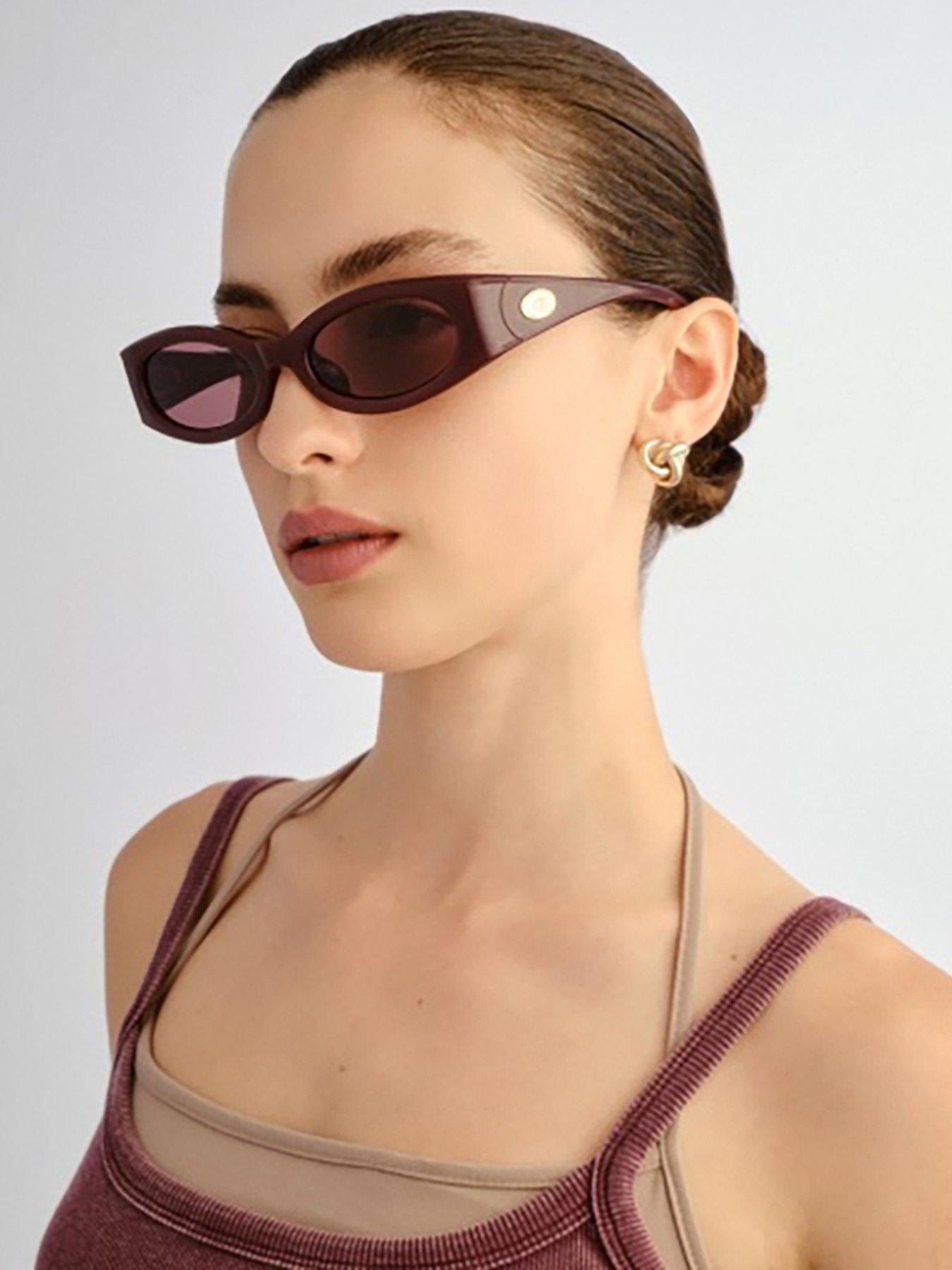 LE SPECS Wrap Glaciem Sunglasses - Red