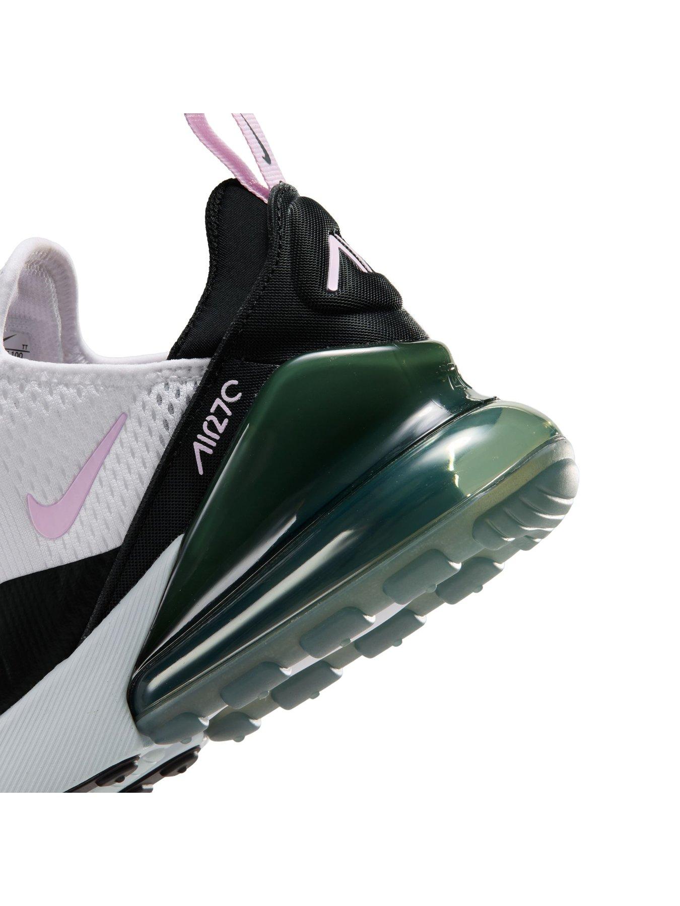 Image 7 of 7 of Nike Womens Air Max 270 Trainers - White/Pink