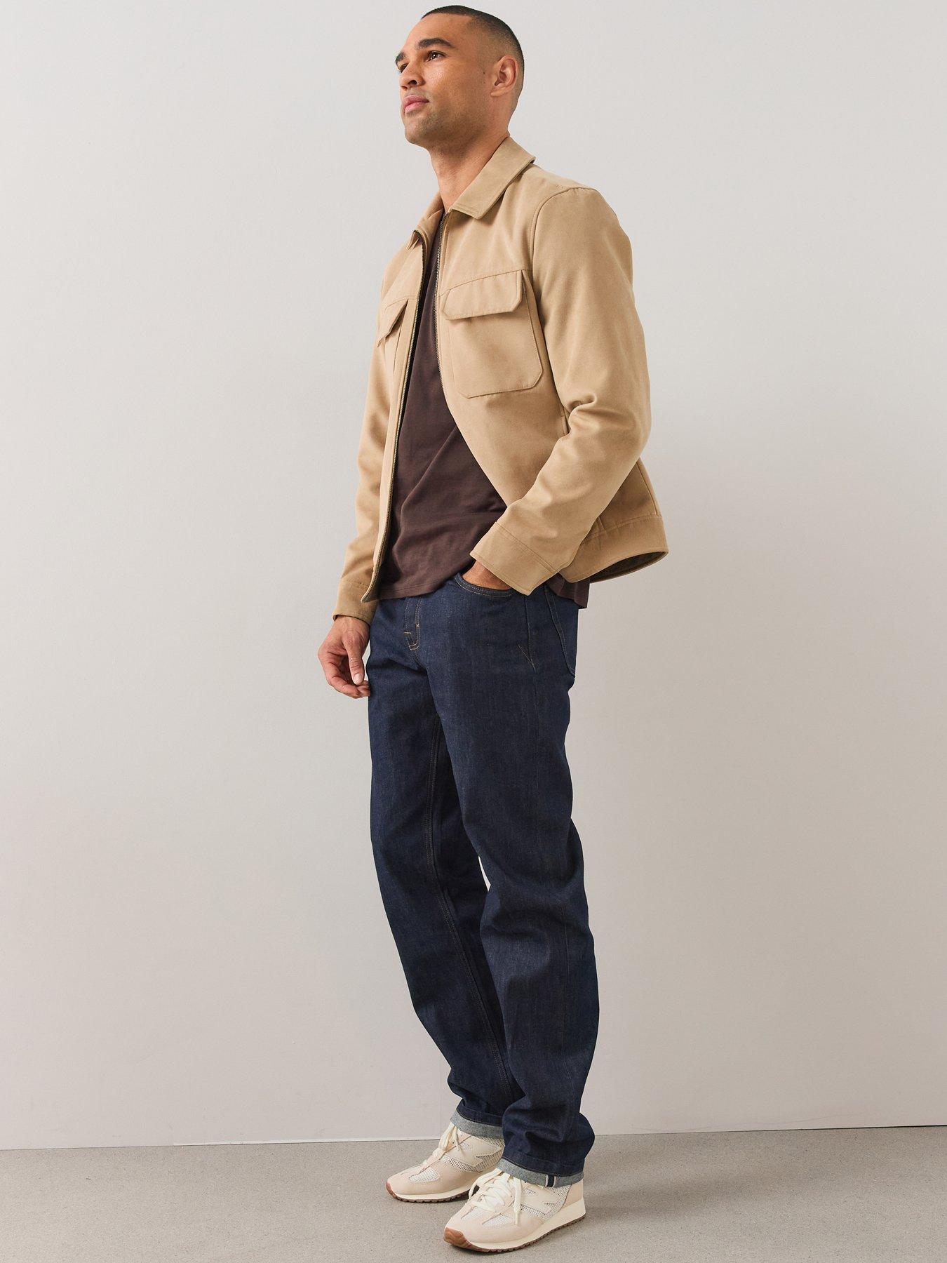 Image 5 of 6 of The Very Collection Mens Premium Interlock T-Shirt - Chocolate Brown