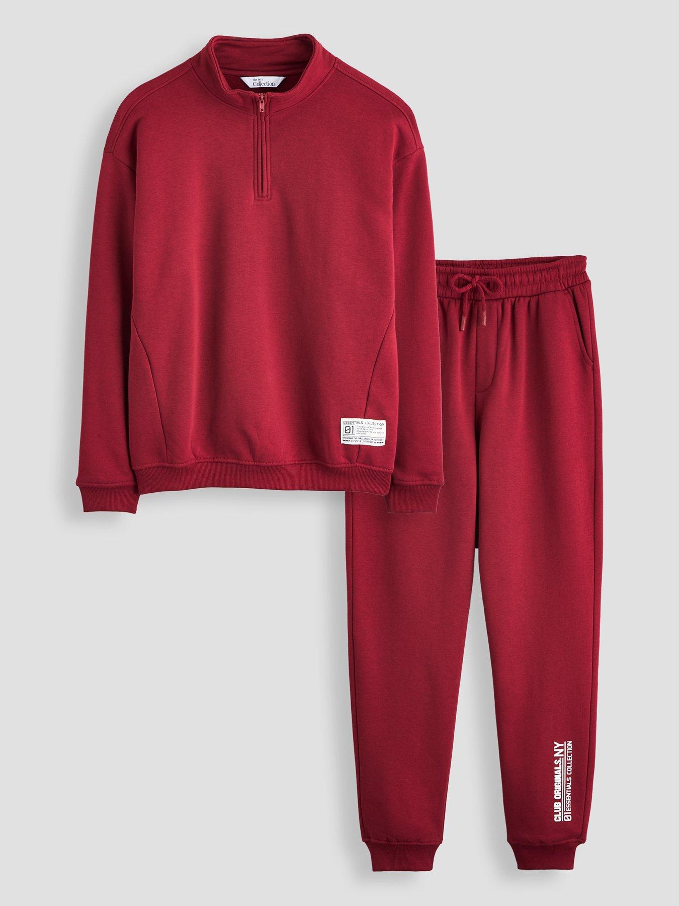 Image 1 of 3 of The Very Collection Boys Funnel Neck Sweat And Joggers Set