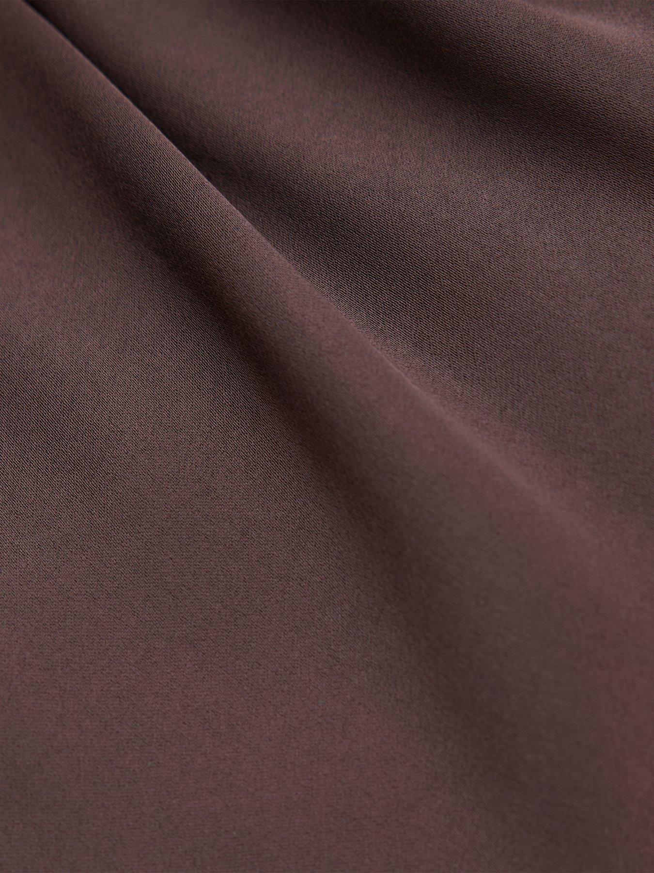 Image 5 of 5 of Forever New Zinnia Cape Maxi Dress - Brown