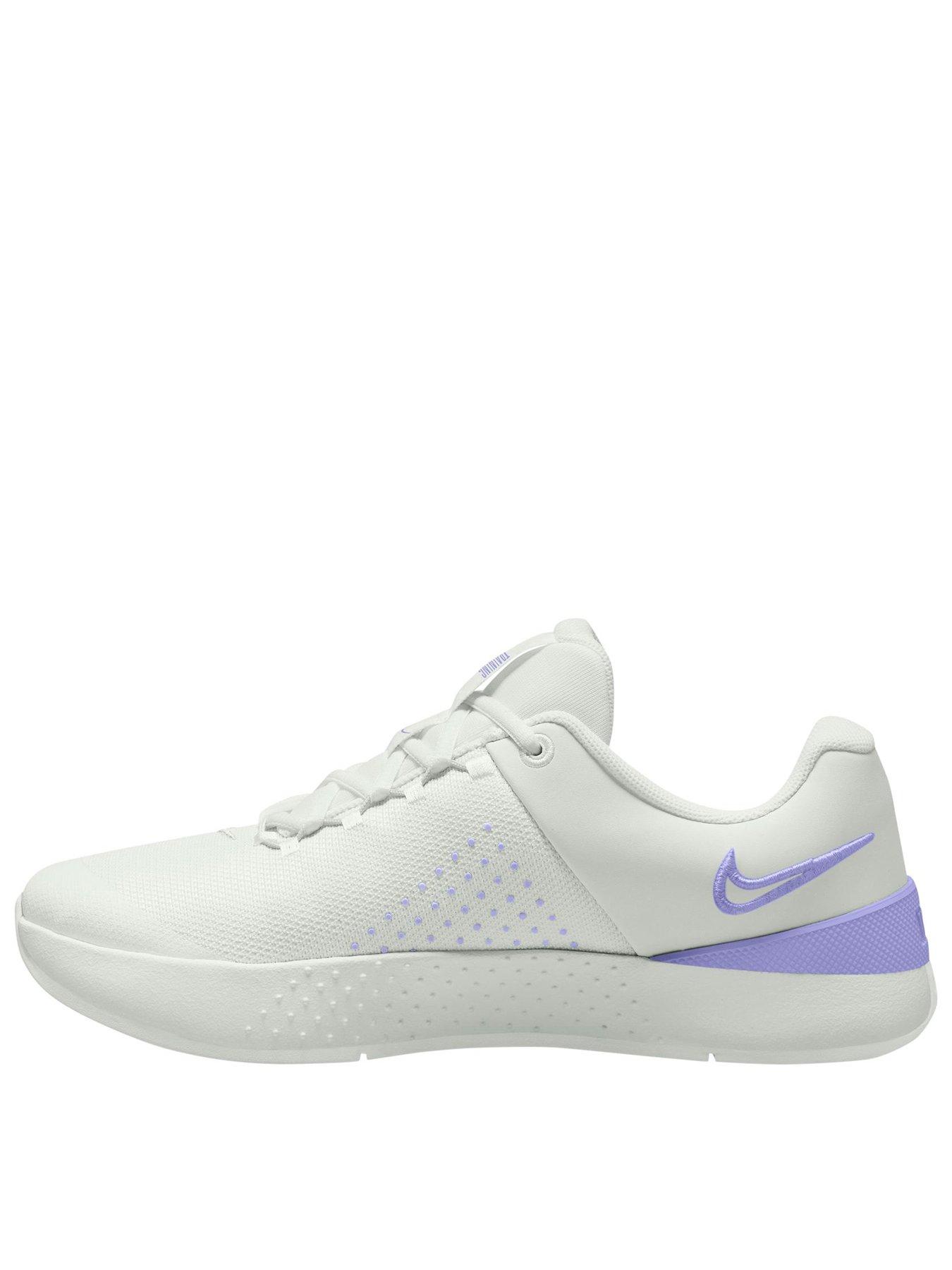 Image 1 of 3 of Nike Womens Training Mc 4 Lace-Up Cushioned Trainers - White