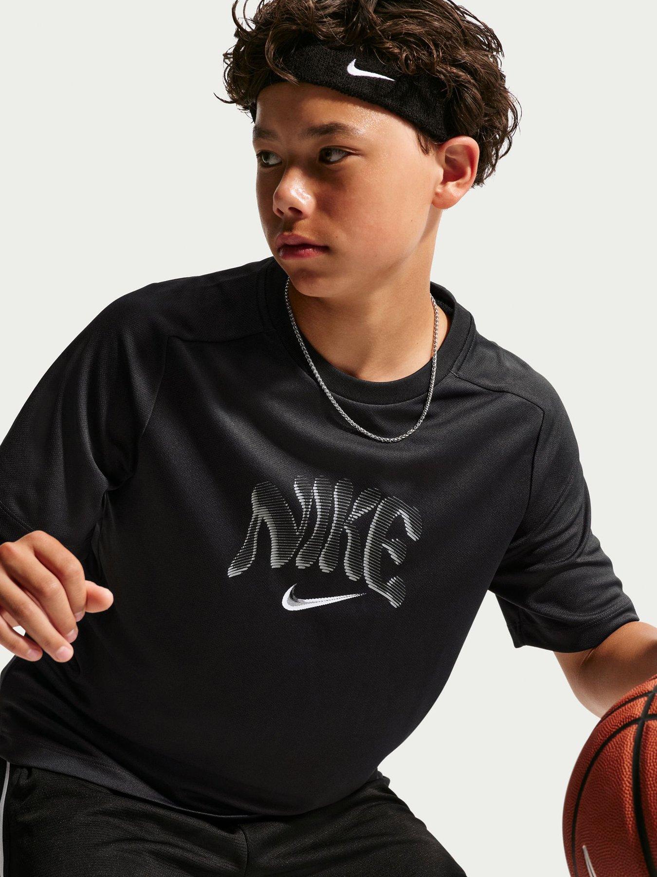 Image 3 of 5 of Nike Nike Junior Boys Multi Refresh Top - Black