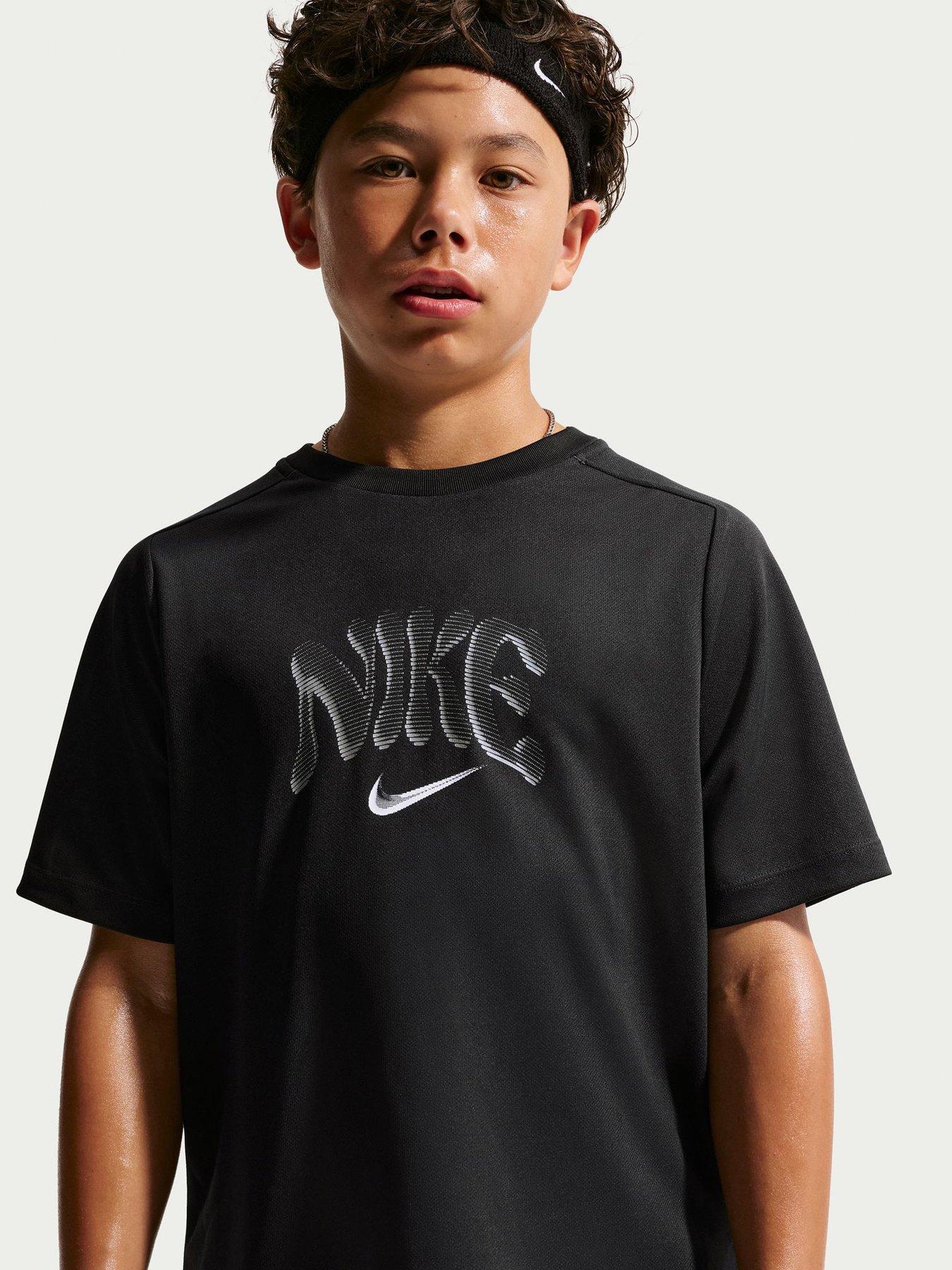 Image 5 of 5 of Nike Nike Junior Boys Multi Refresh Top - Black