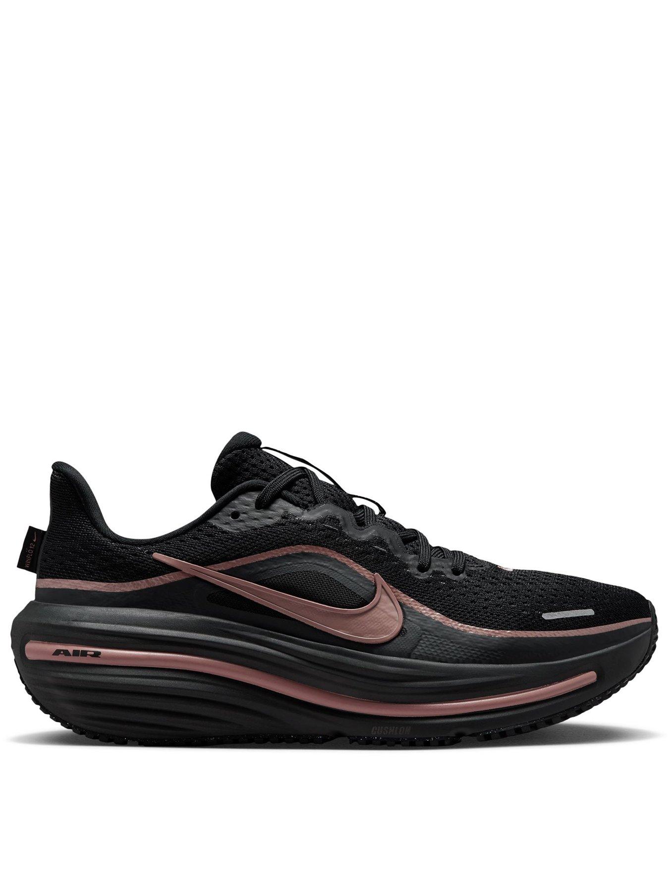 Image 1 of 7 of Nike Womens Air Winflo 12 GORE-TEX Cushioned Running Trainers - Black