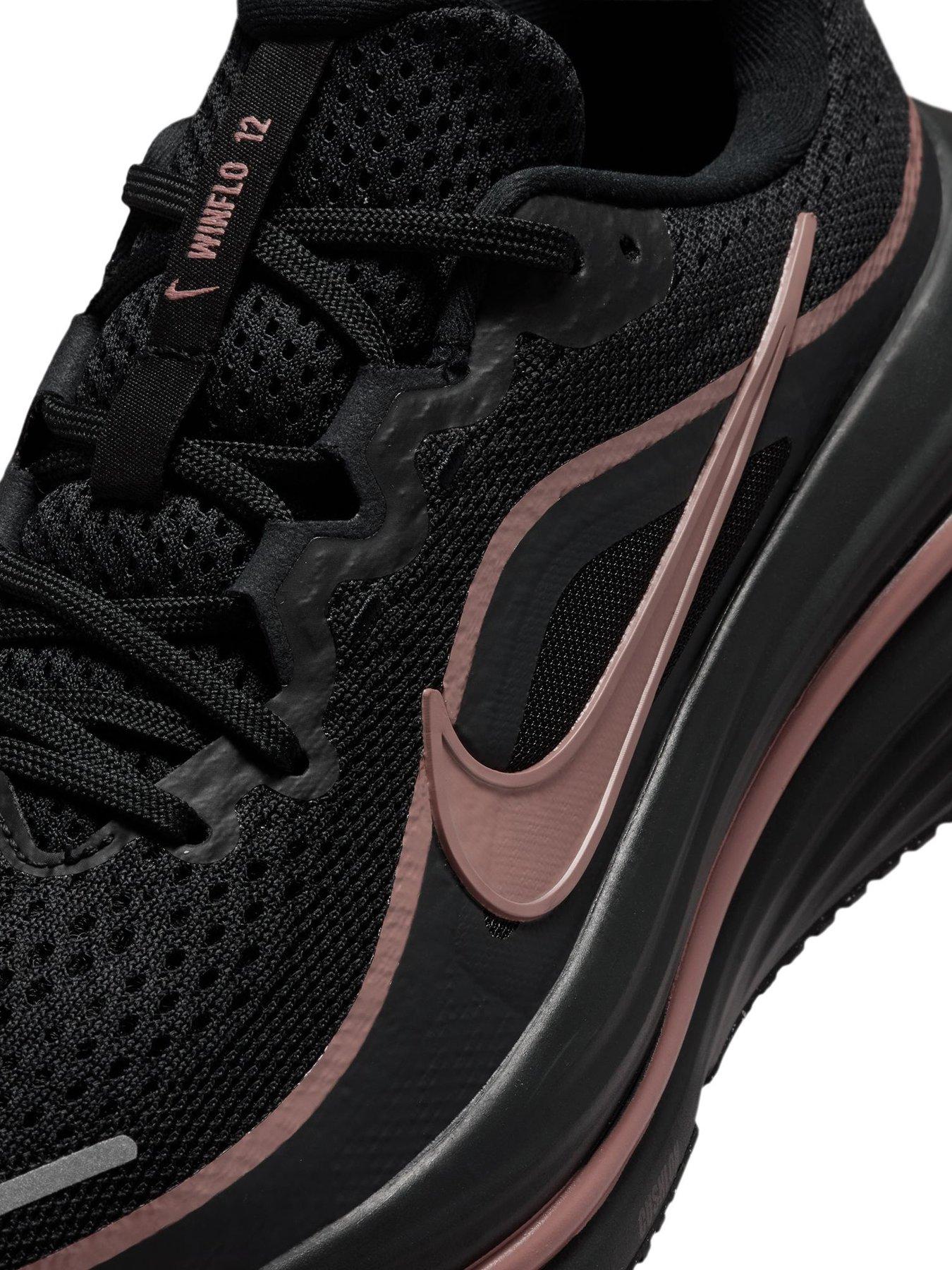 Image 6 of 7 of Nike Womens Air Winflo 12 GORE-TEX Cushioned Running Trainers - Black