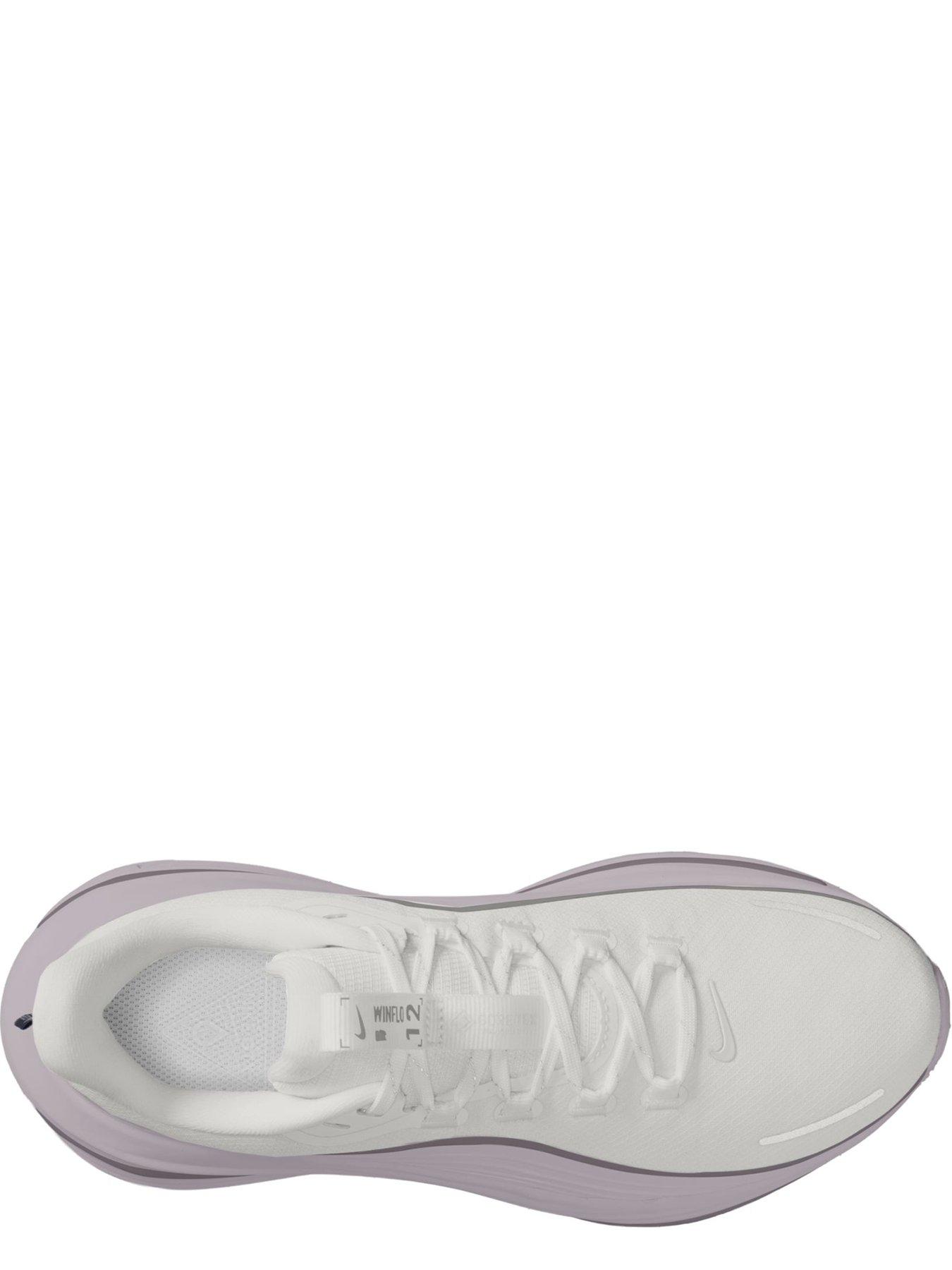 Image 3 of 4 of Nike Womens Air Winflo Goretex 12 Cushioned Lace-Up Trainers - Black