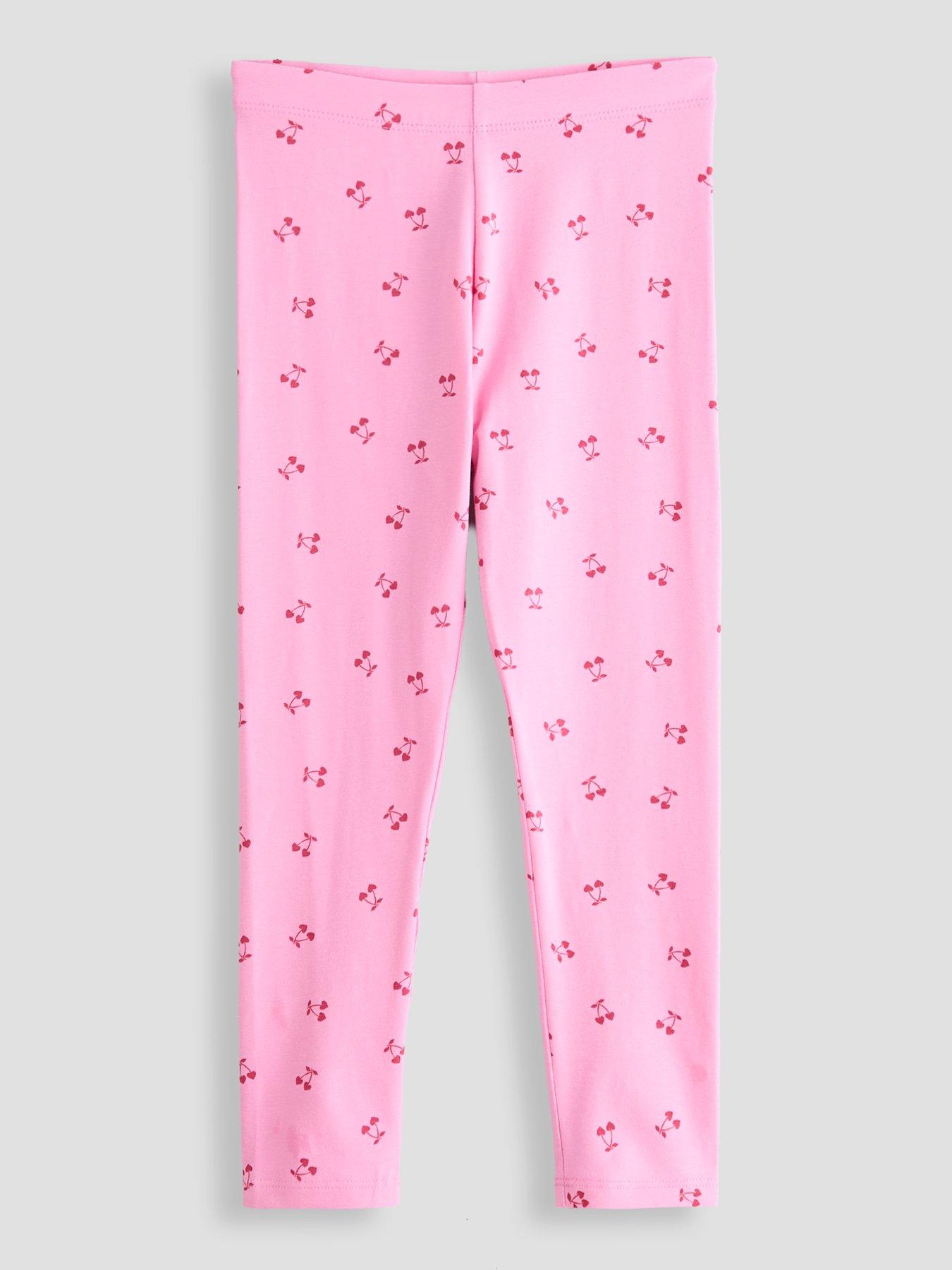 Image 3 of 5 of The Very Collection Girls 2 Pack Cherry Leggings - Multi