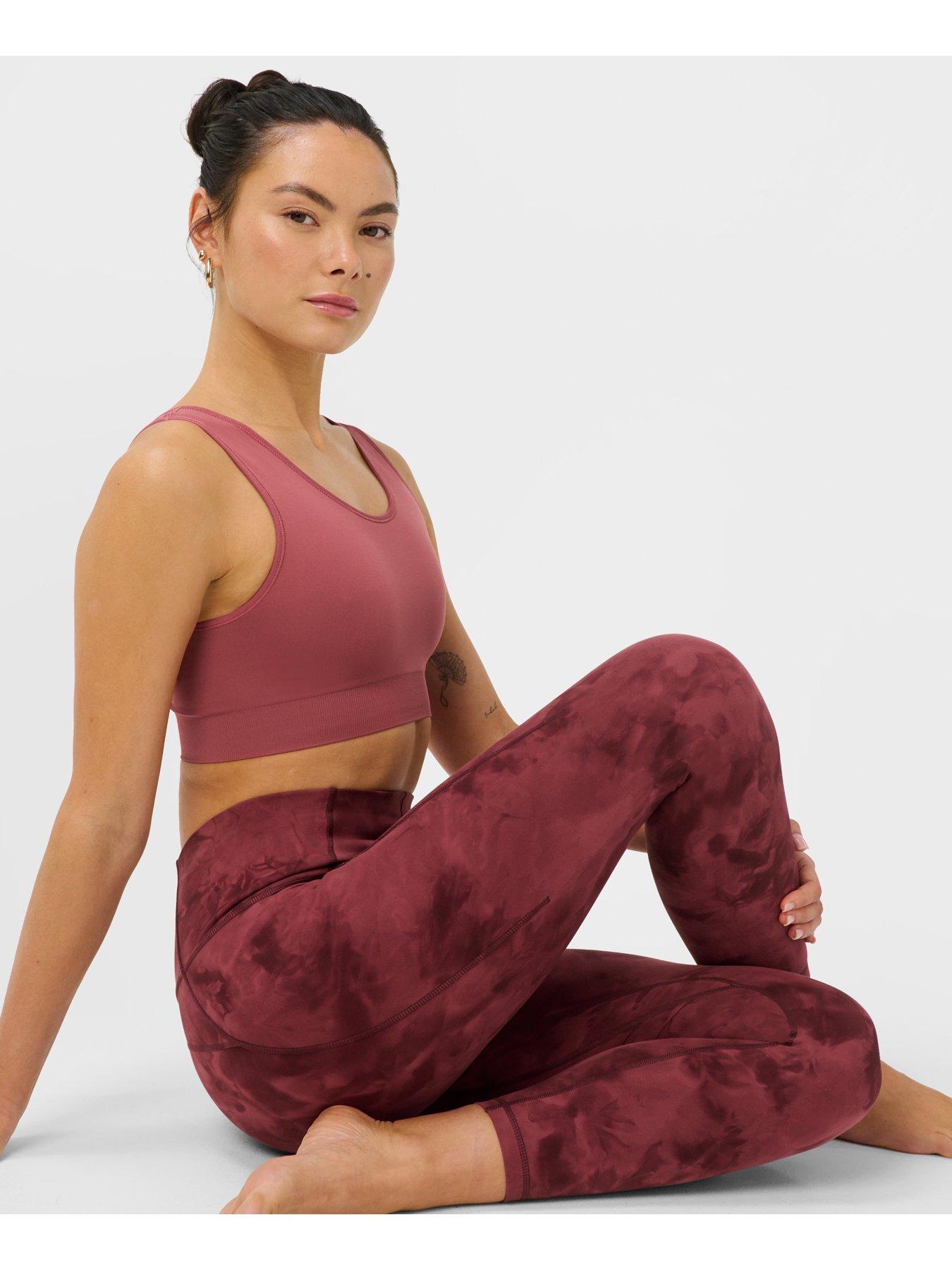 Sweaty Betty Womens Training Super Soft 7/8 Yoga Leggings - Pink