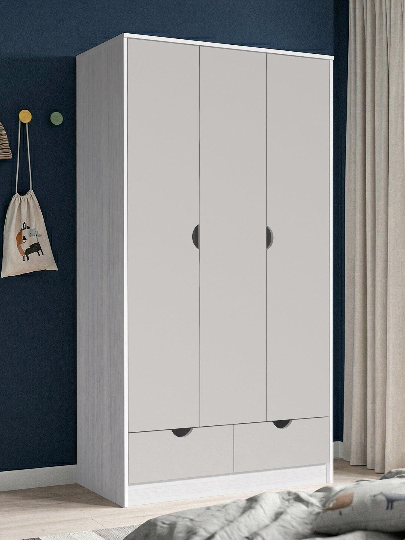 The Very Collection Mico 3 Door 2 Drawer Wardrobe - FSC® Certified