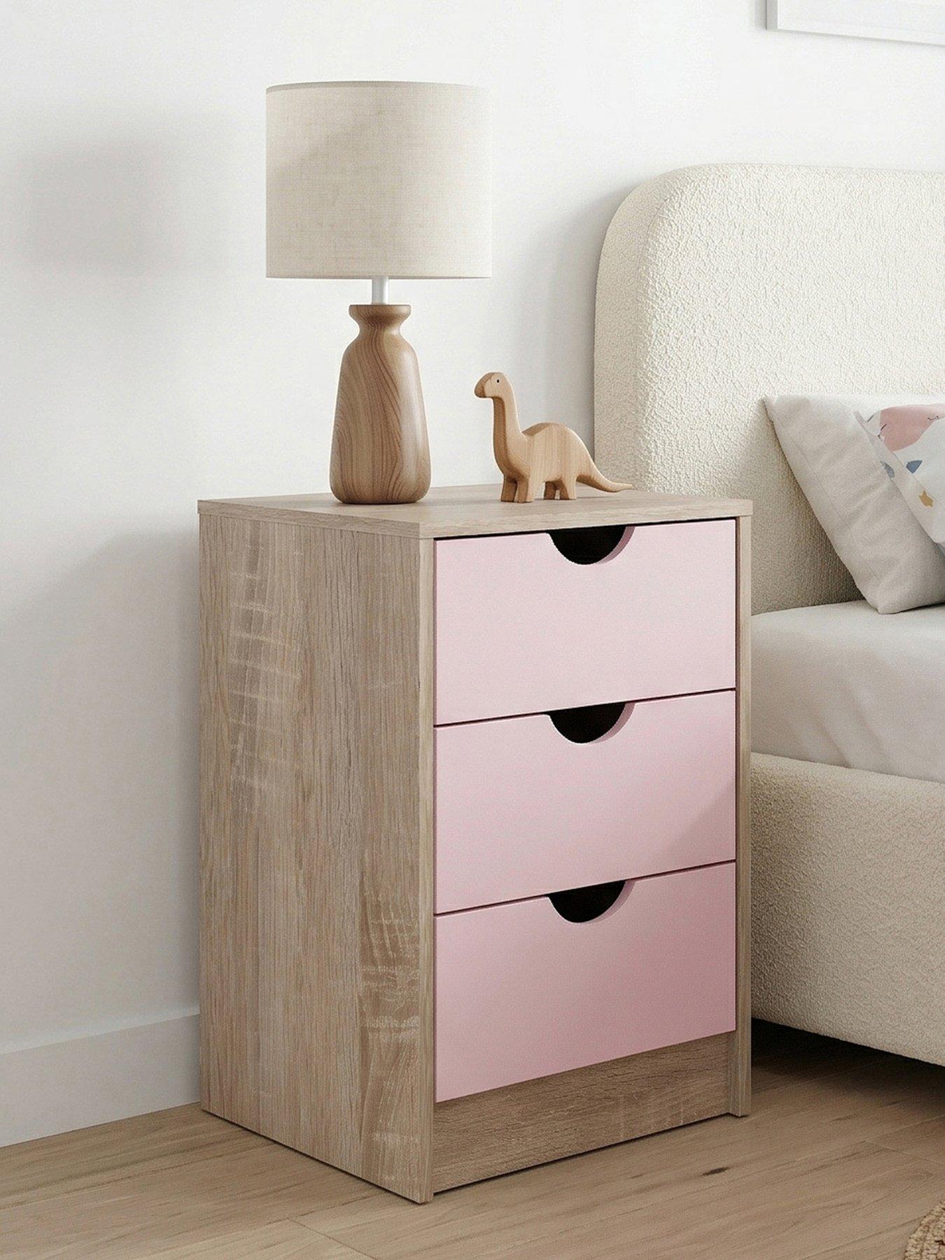The Very Collection Mico 3 Drawer Bedside - FSC® Certified