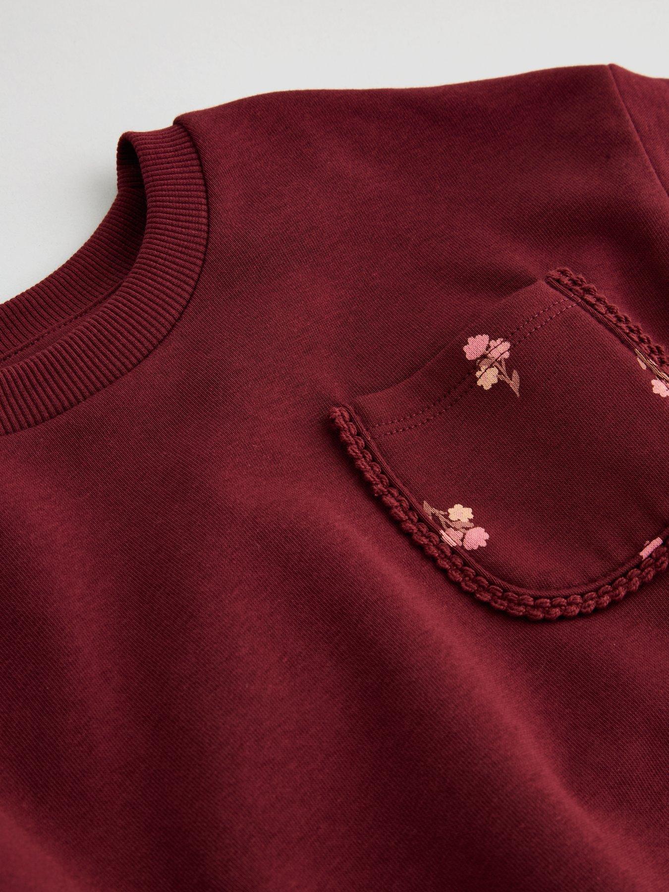 Image 4 of 4 of The Very Collection Girls Front Pocket Print Sweat With Legging Outfit (9 months - 7 years)