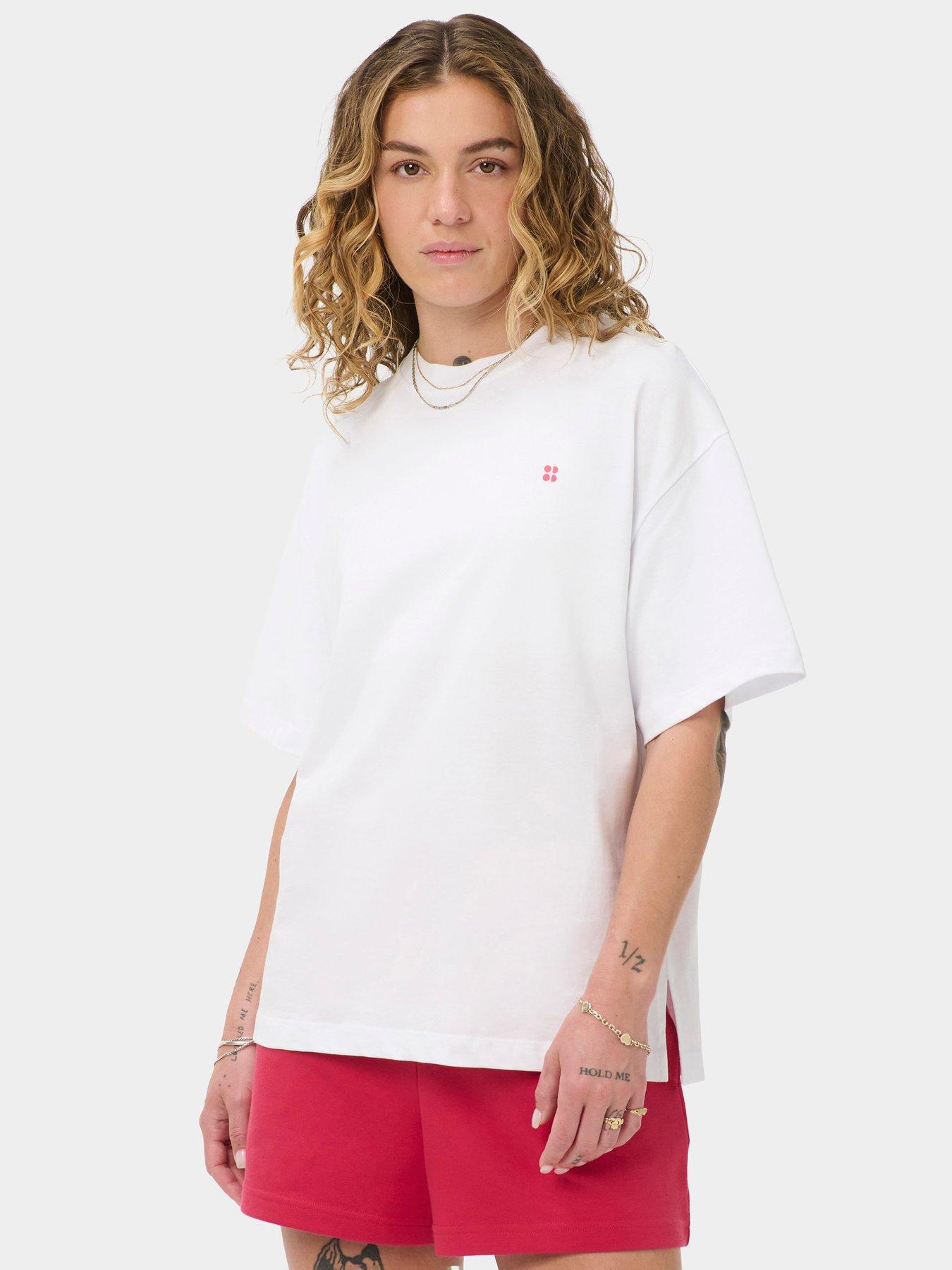 Sweaty Betty Womens Holiday Graphic T-shirt - White