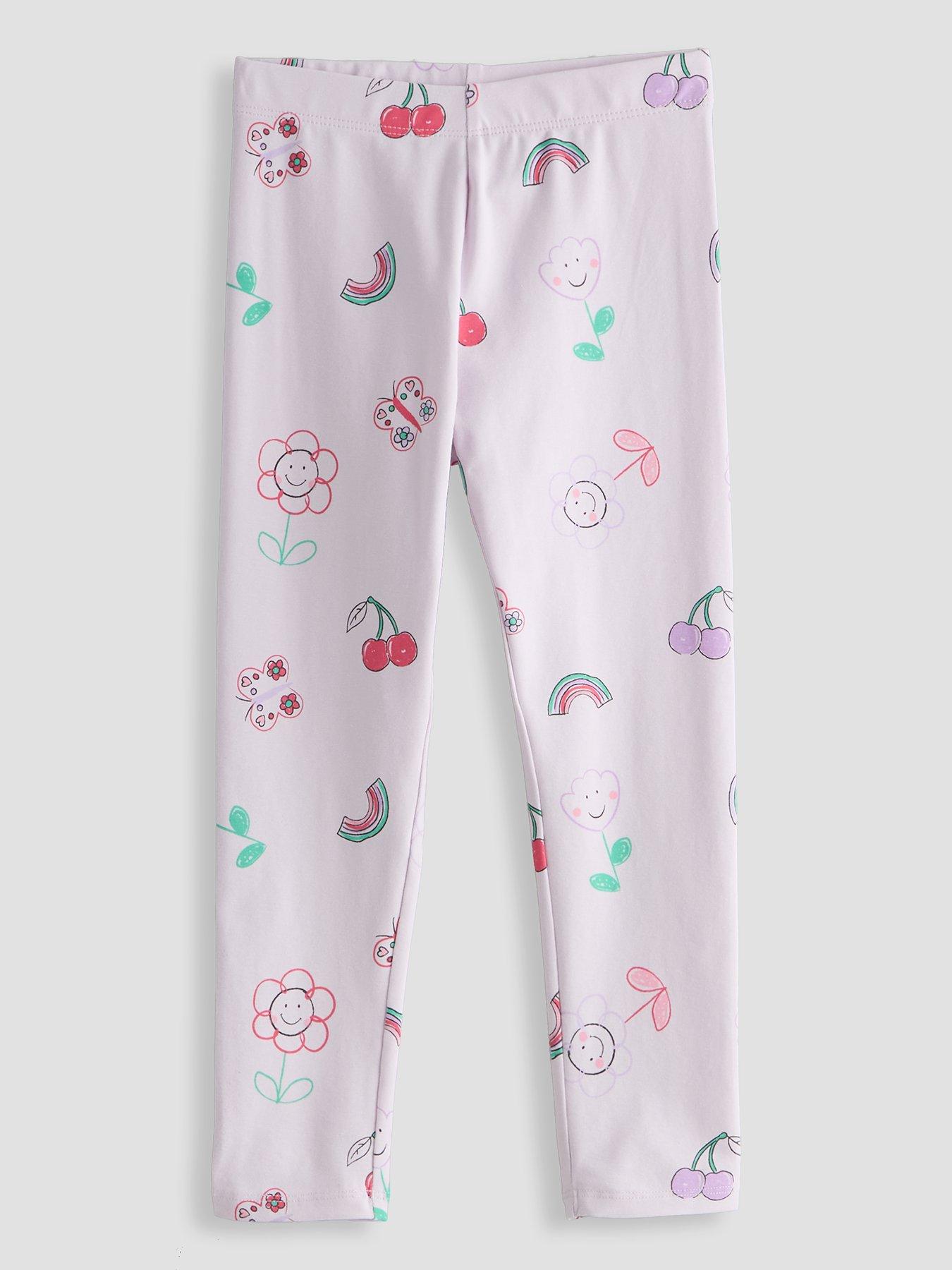 Image 2 of 4 of The Very Collection Girls 4 Pack Leggings - Multi