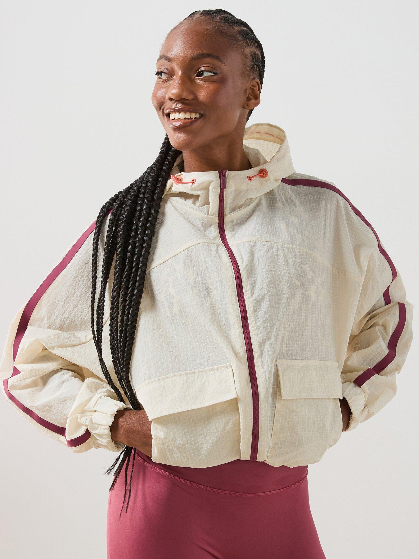 Sweaty Betty Womens Ripstop Patch Pocket Lightweight Jacket - Beige