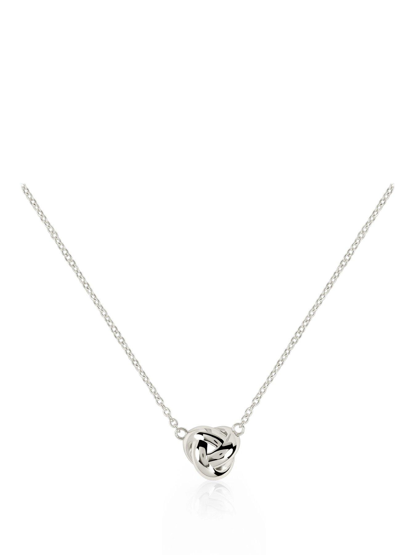 Image 1 of 4 of Radley Radle Silver Twist Necklace