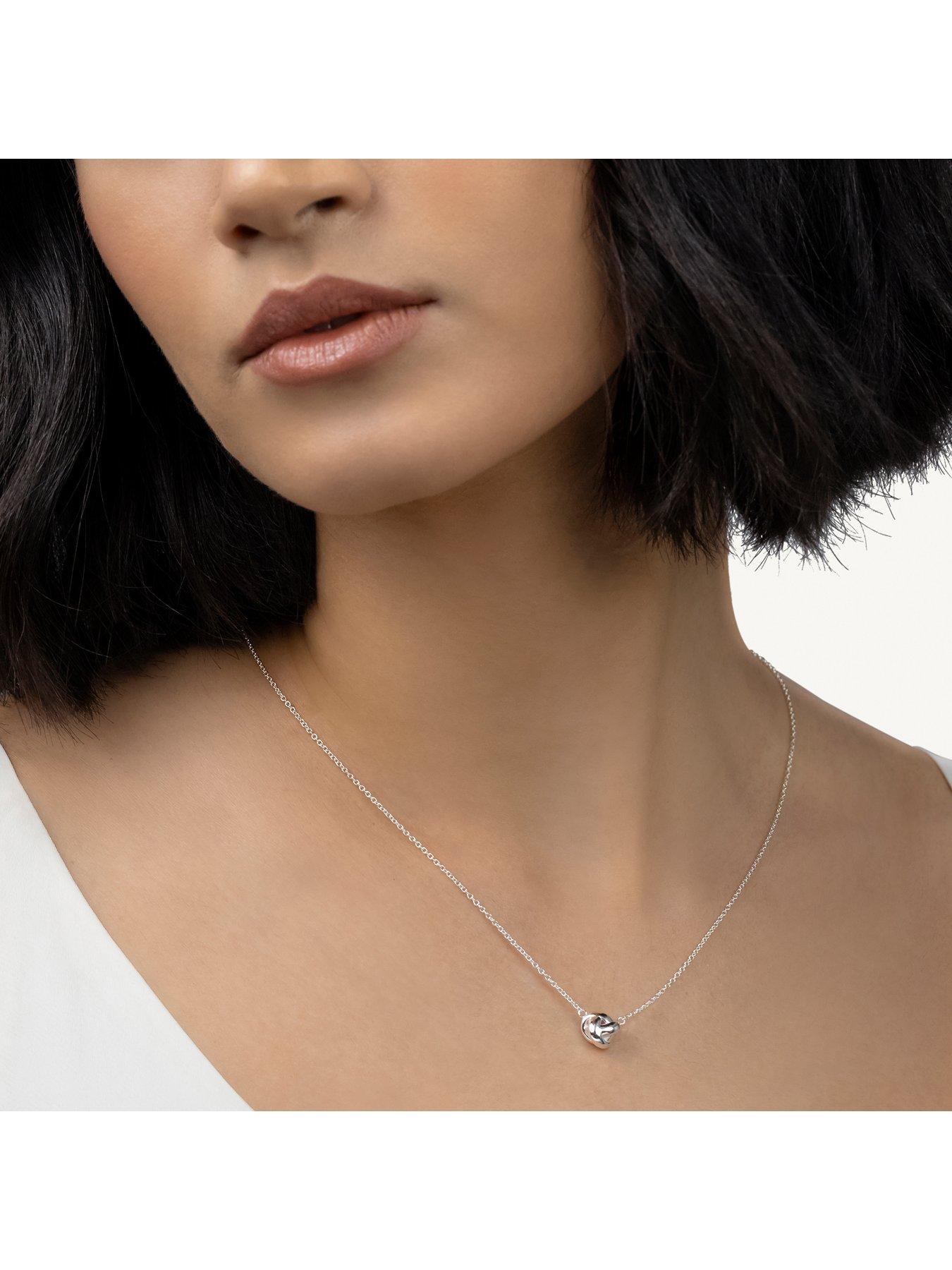 Image 2 of 4 of Radley Radle Silver Twist Necklace