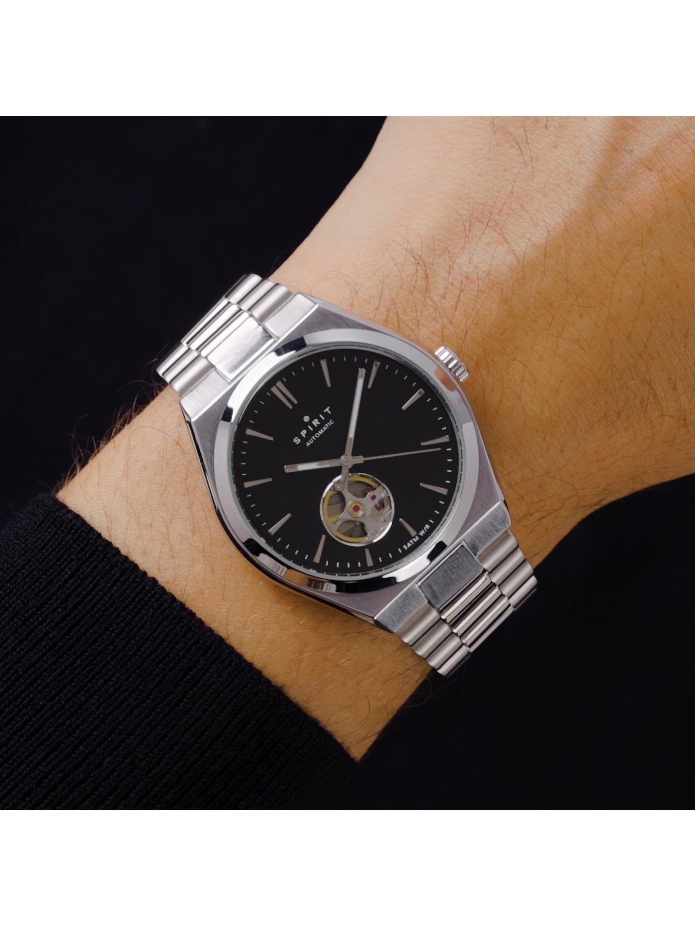 spirit-gents-automatic-silver-bracelet-watchback
