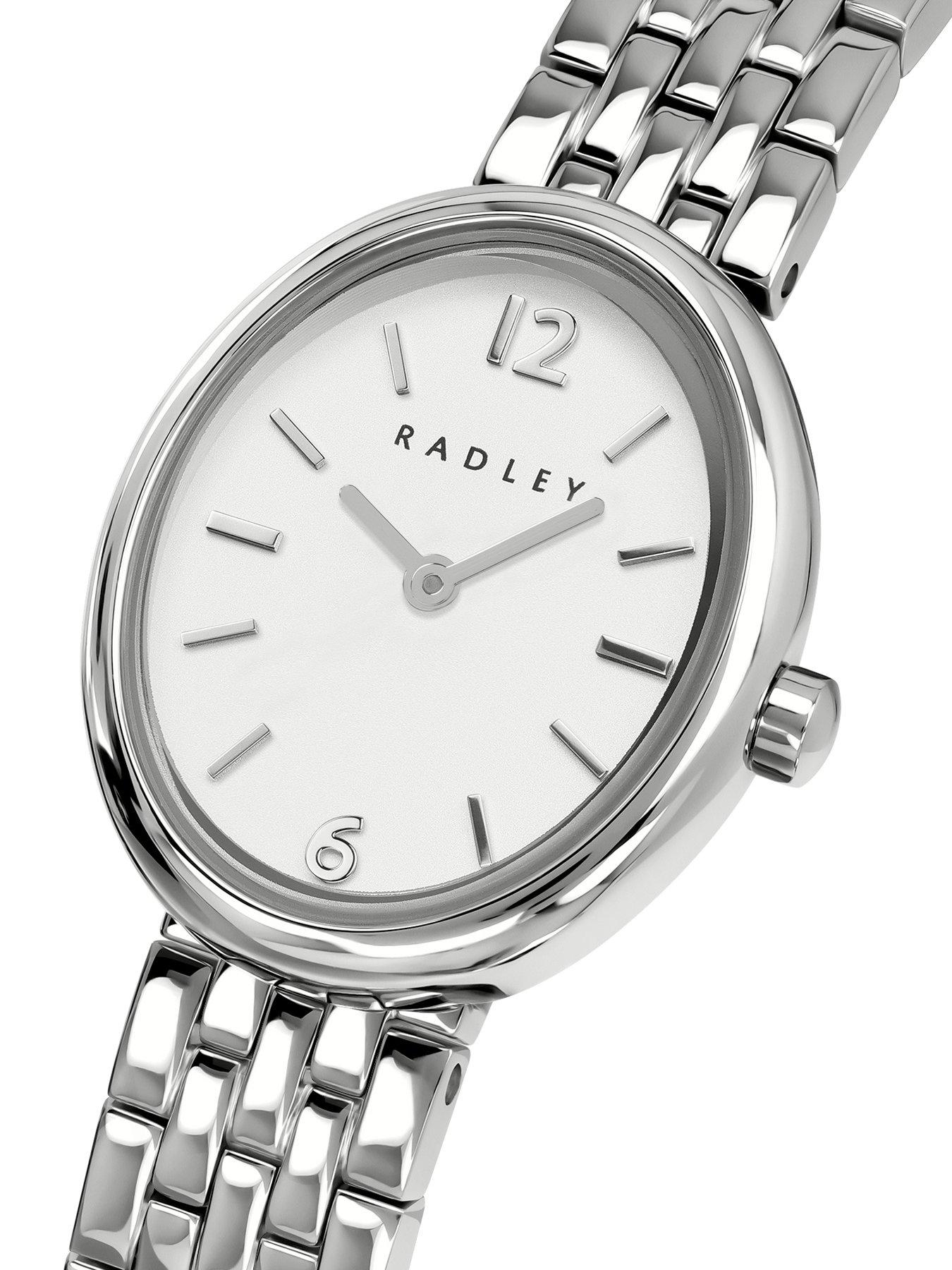 Image 2 of 4 of Radley Radley Silver Plated Oval Stainless Steel Bracelet Watch