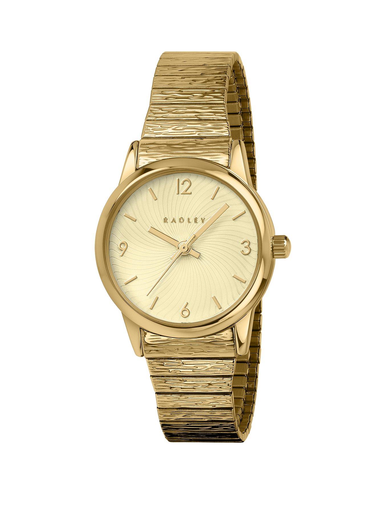 Radley Radley Pale Gold Plated Expander Stainless Steel Bracelet Watch