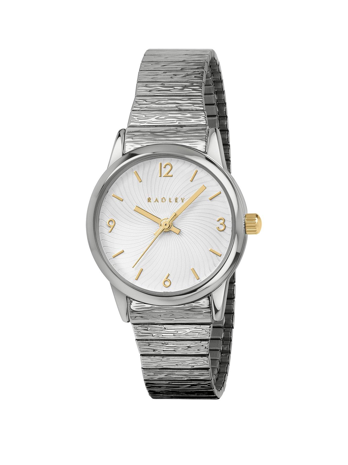 Radley Radley Silver Plated Expander Stainless Steel Bracelet Watch