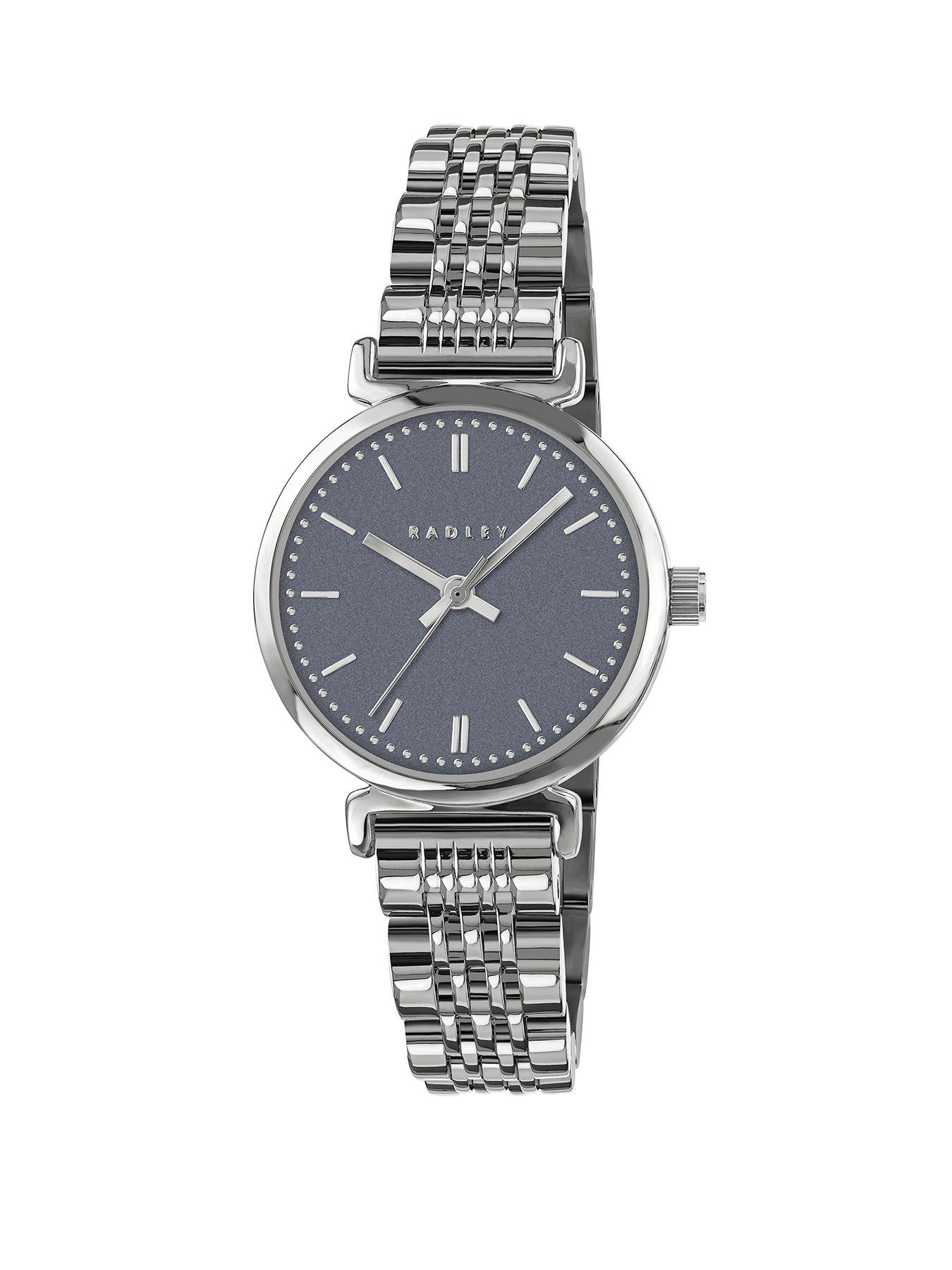 Radley Radley Silver Plated T-bar Case Stainless Steel Bracelet Watch