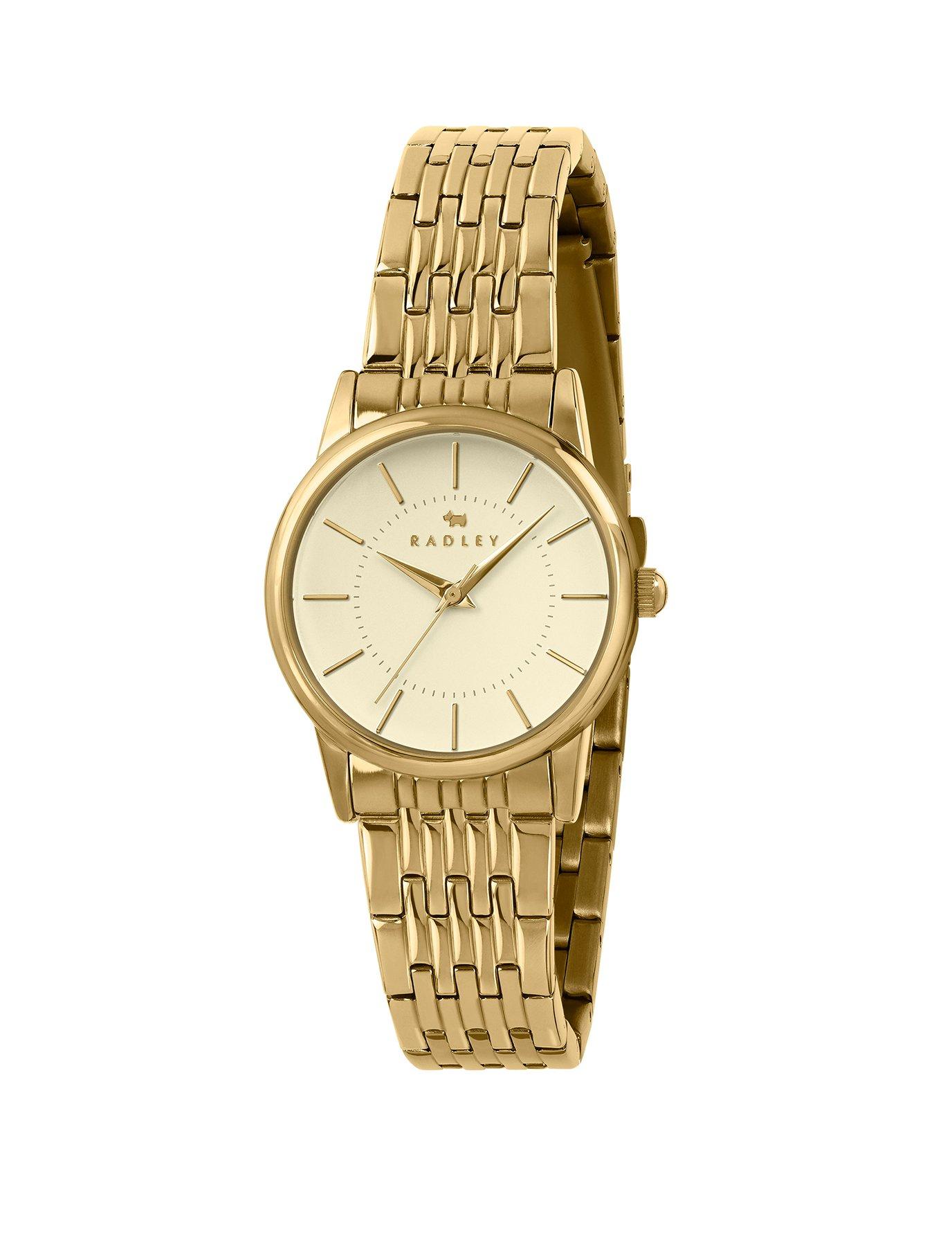 Radley Radley Gold Plated 5 Link Stainless Steel Bracelet Watch