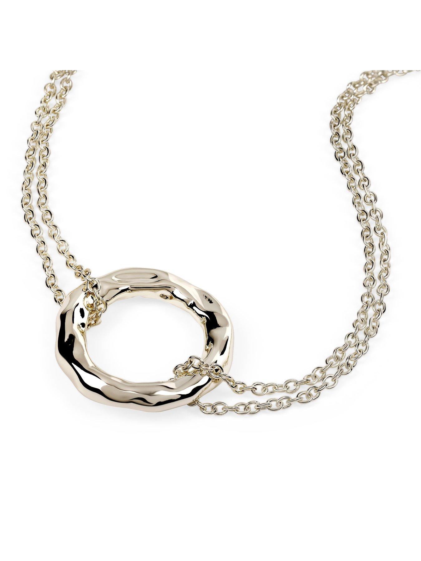 radley-radley-18ct-gp-hammer-hoop-braceletback