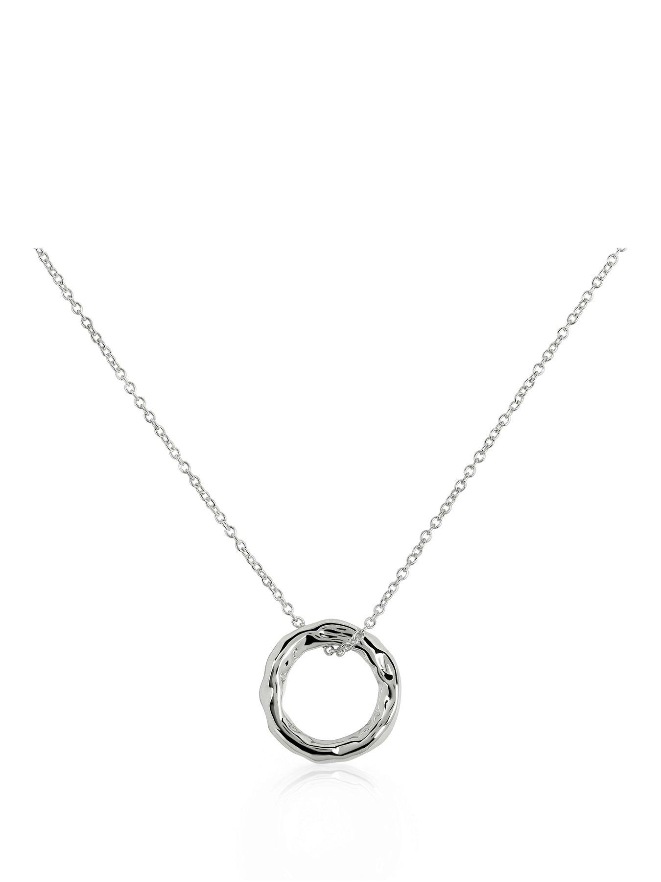 Image 1 of 5 of Radley Radley S Hammer Hoop Necklace