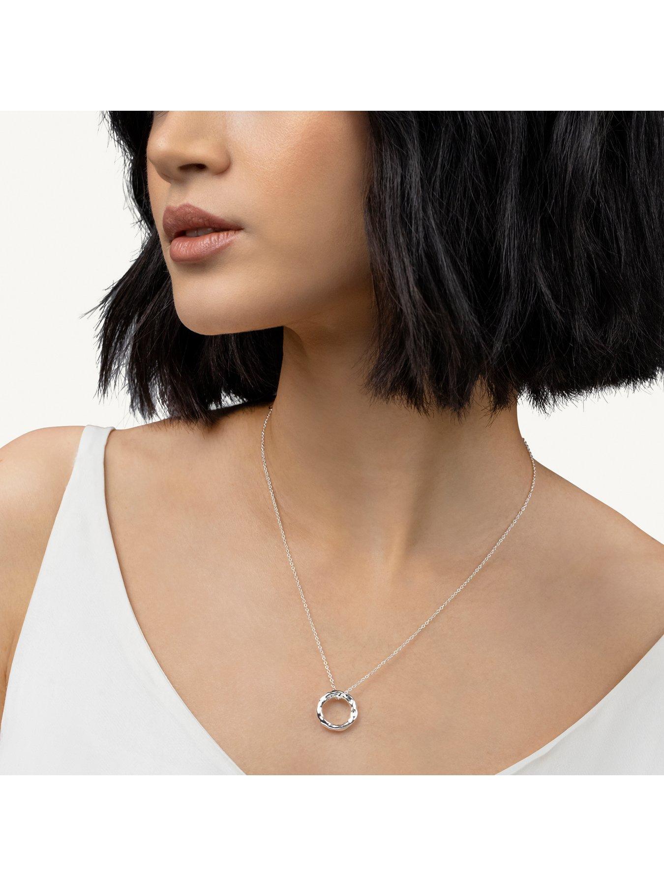 Image 2 of 5 of Radley Radley S Hammer Hoop Necklace