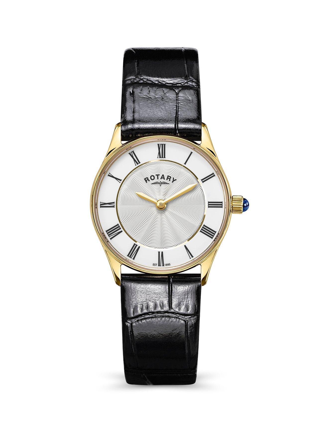 rotary-rotary-ladies-gp-black-strap-white-dial-50mfront