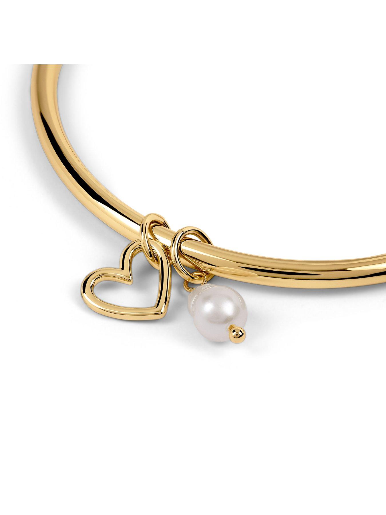 Image 3 of 5 of Radley Radley Gold Bangle with Hanging Charms