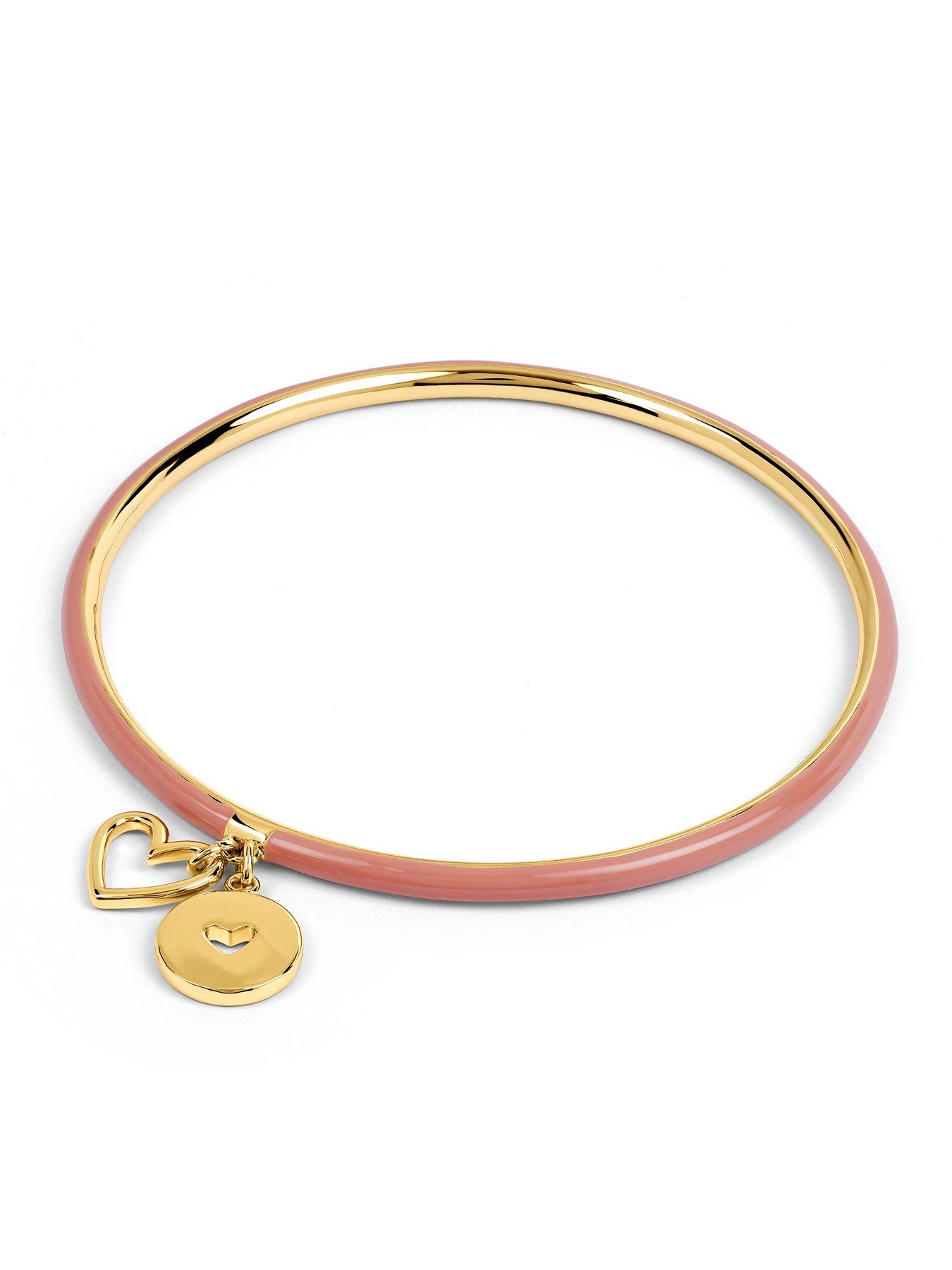 radley-radley-gold-and-carnation-enamel-bangle-with-hanging-charmsoutfit
