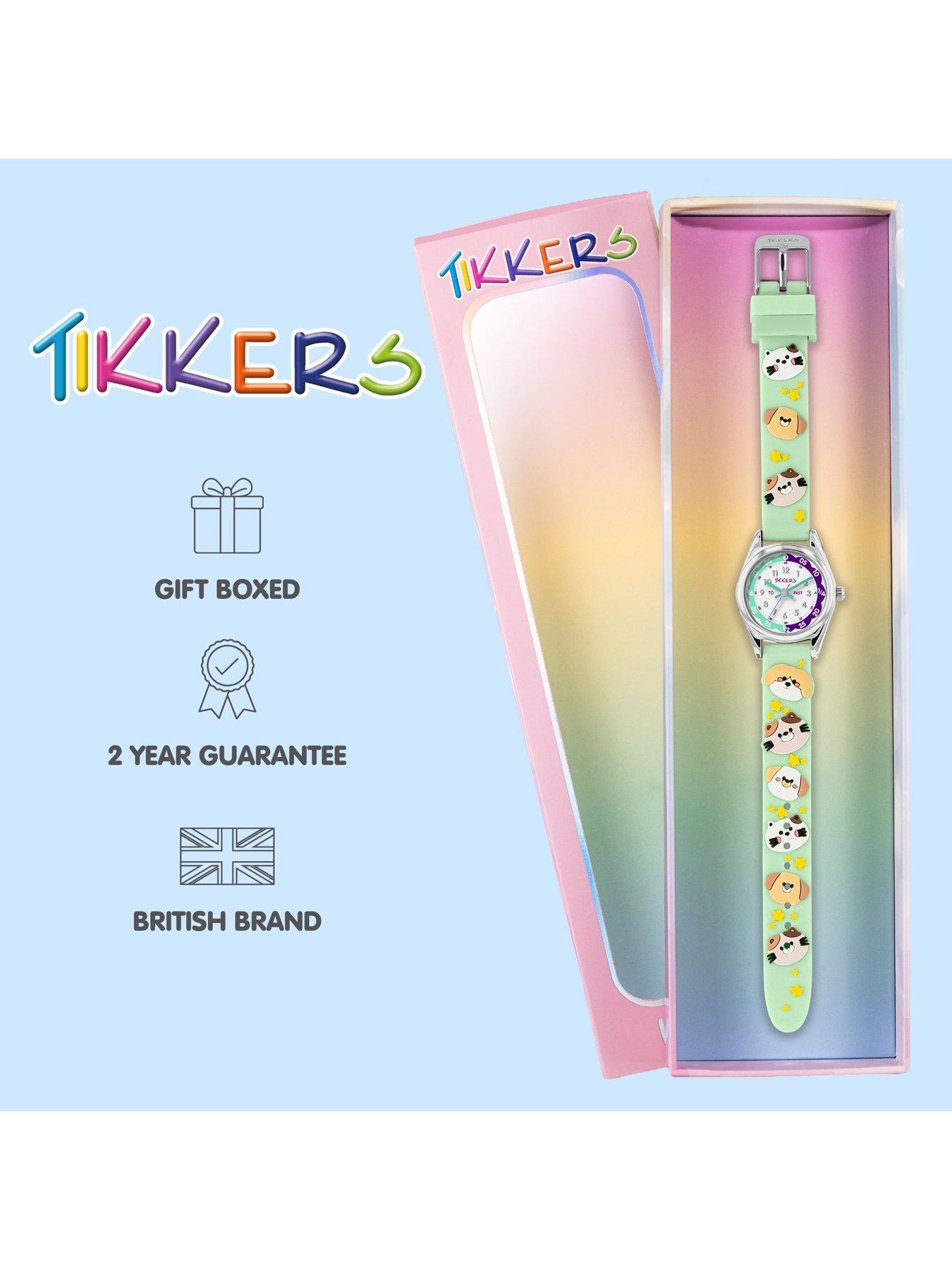 Image 5 of 5 of Tikkers Tikkers 3D Animal Aqua Silicone Strap Watch