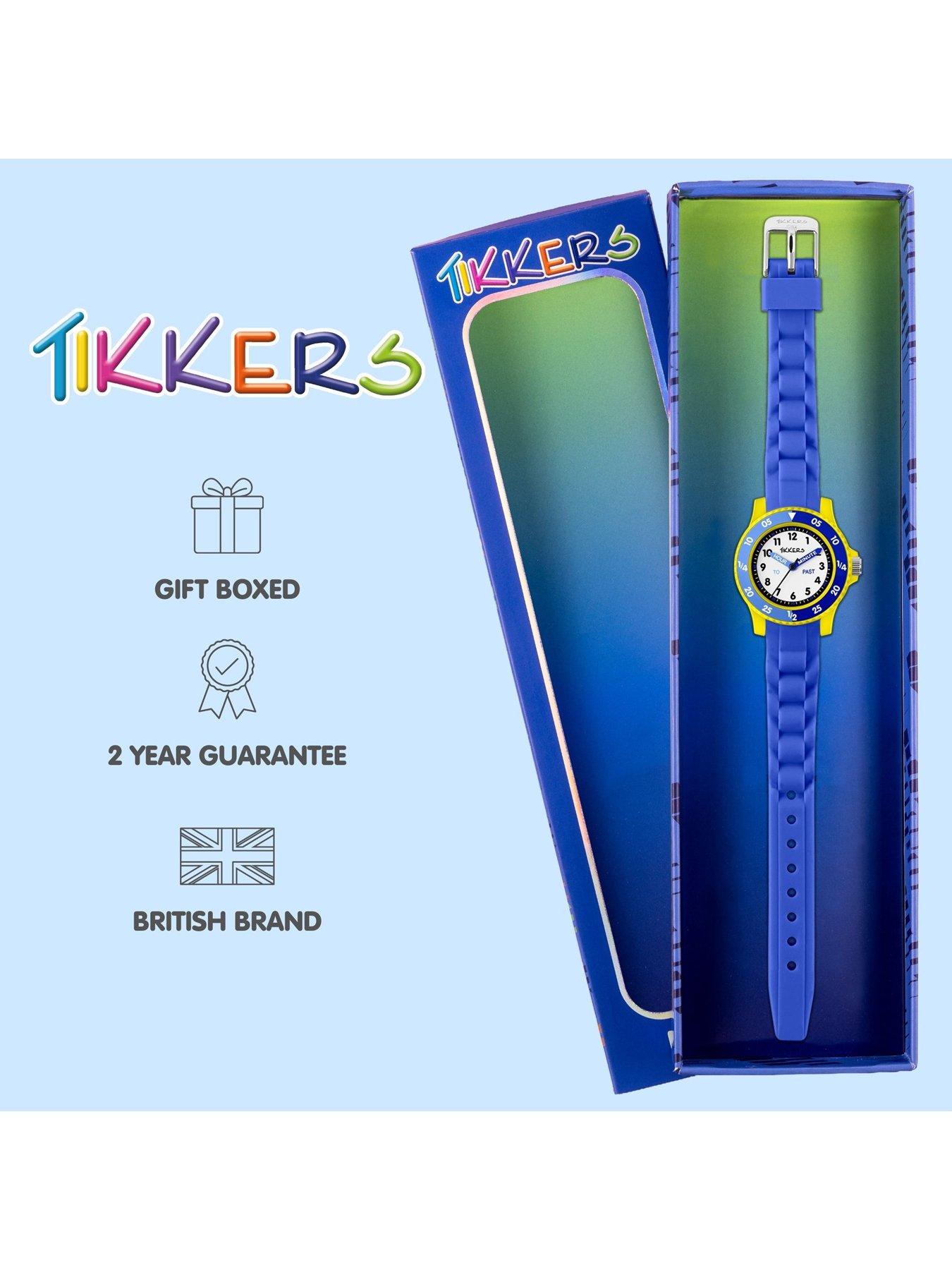 Image 5 of 5 of Tikkers Tikkers Blue Silicone strap Timer Teacher Watch