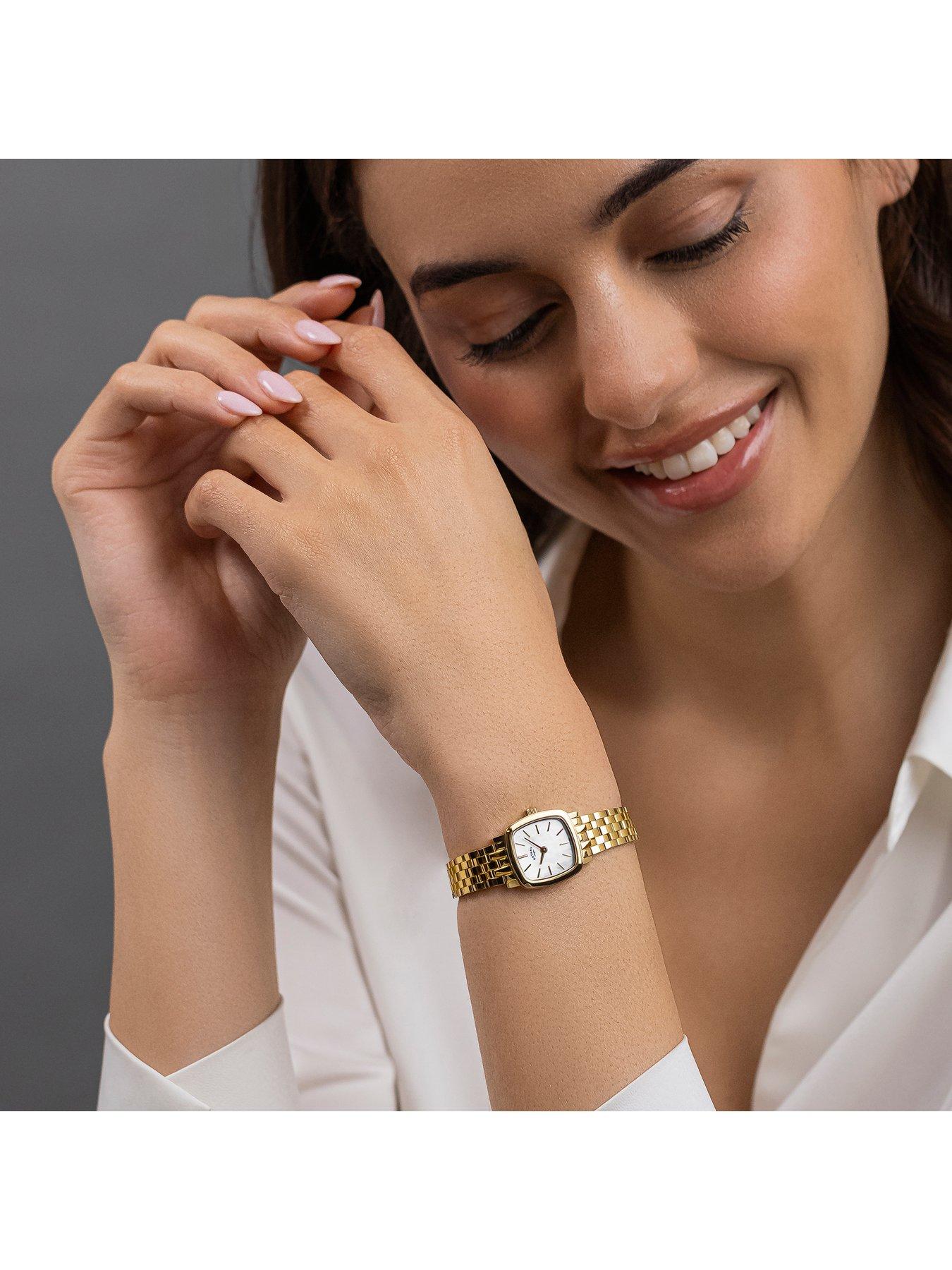 Image 3 of 6 of Rotary Rotary Ladies SS/GP Bracelet MOP Dial 50m