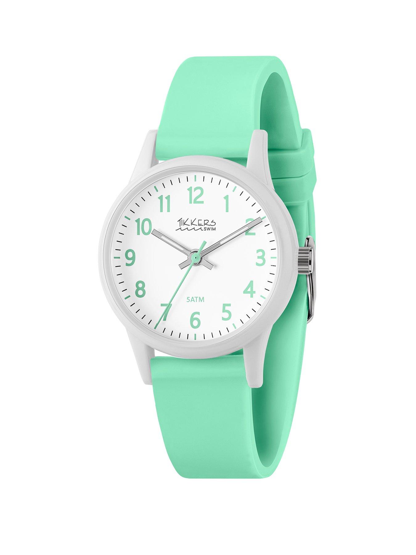 Tikkers Tikkers Aqua 50M Water Resistance Silicone Strap Watch