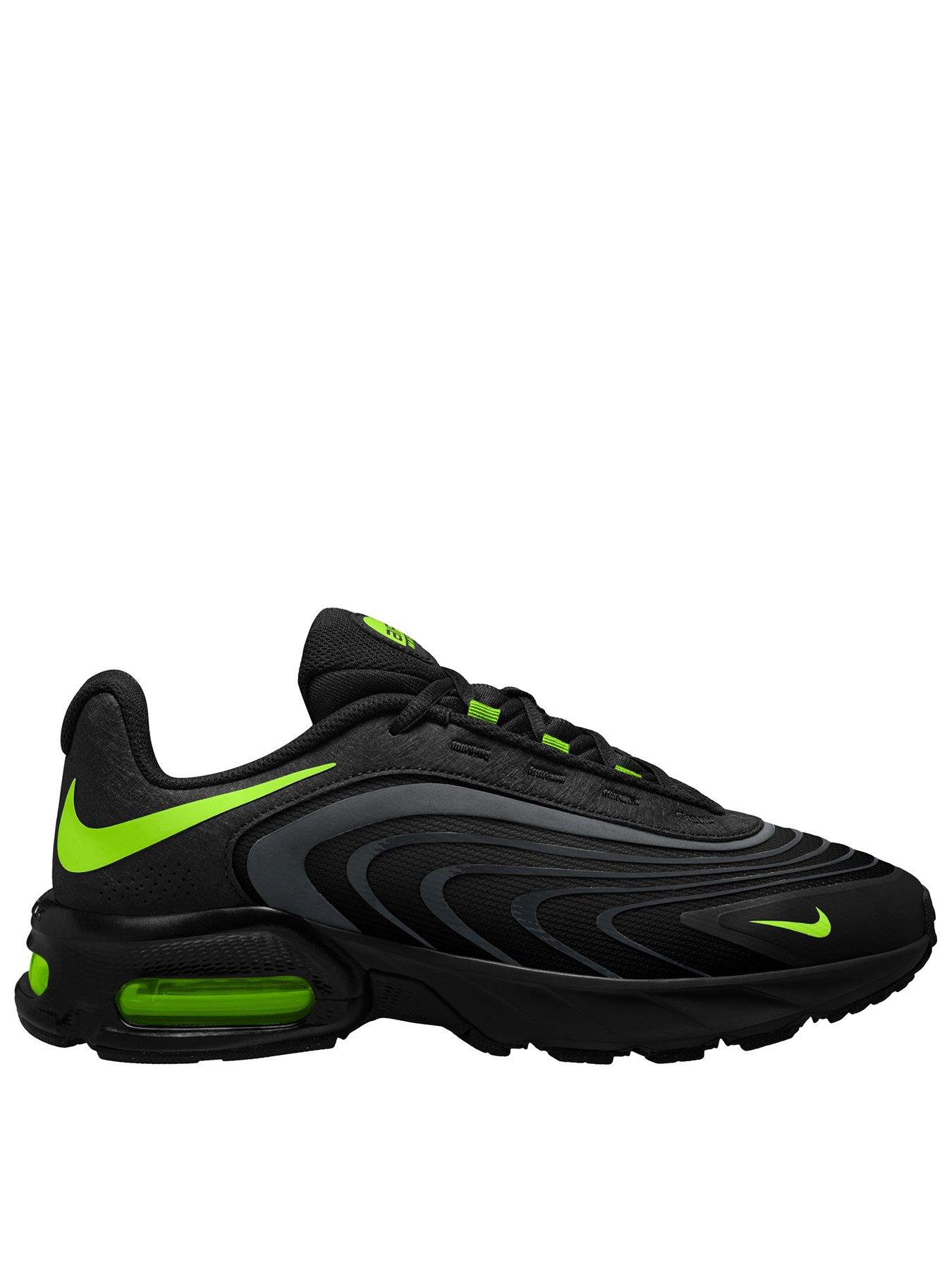 Image 1 of 4 of Nike Mens Air Max Fire Cushioned Air Unit Trainers - Black/Green