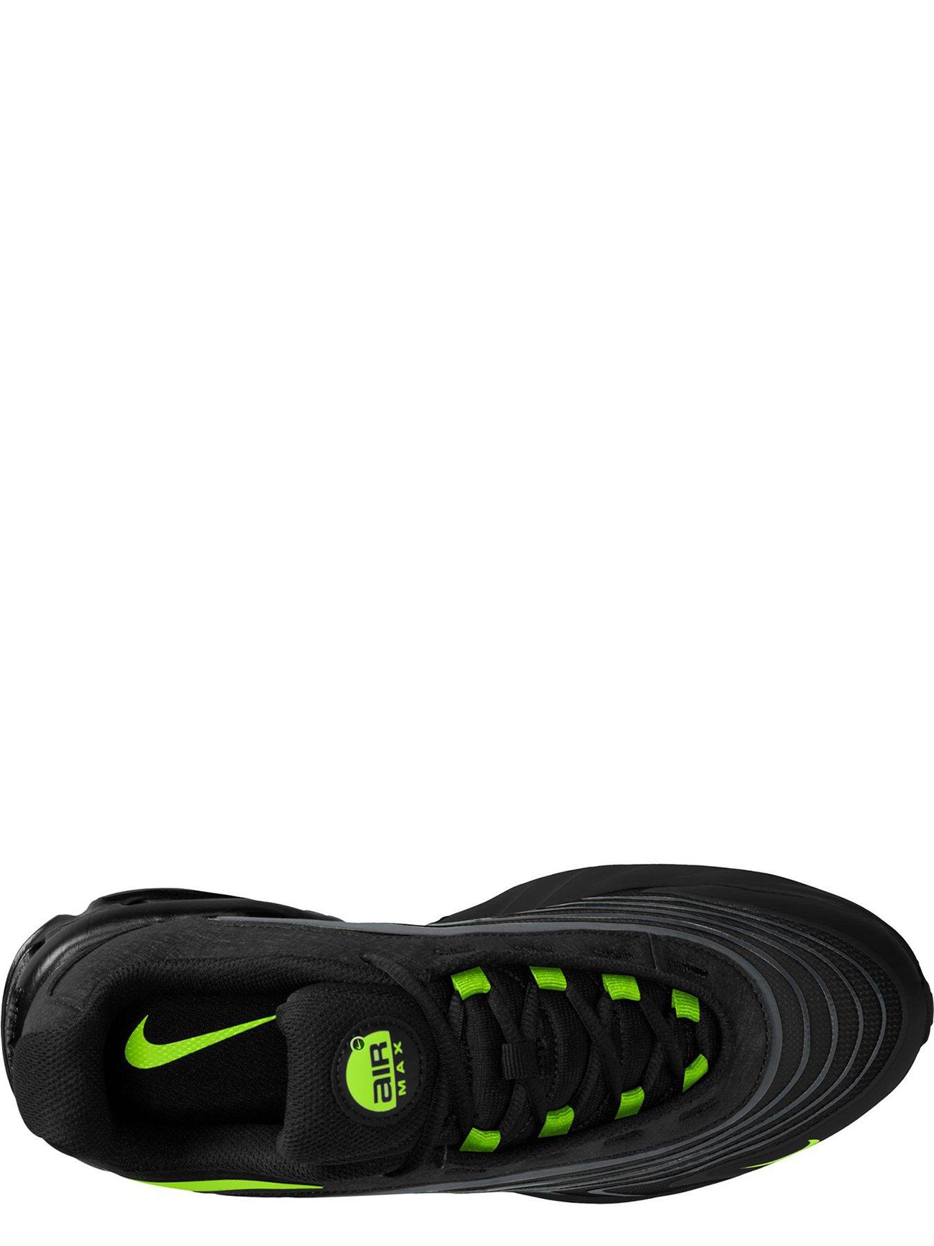 Image 3 of 4 of Nike Mens Air Max Fire Cushioned Air Unit Trainers - Black/Green